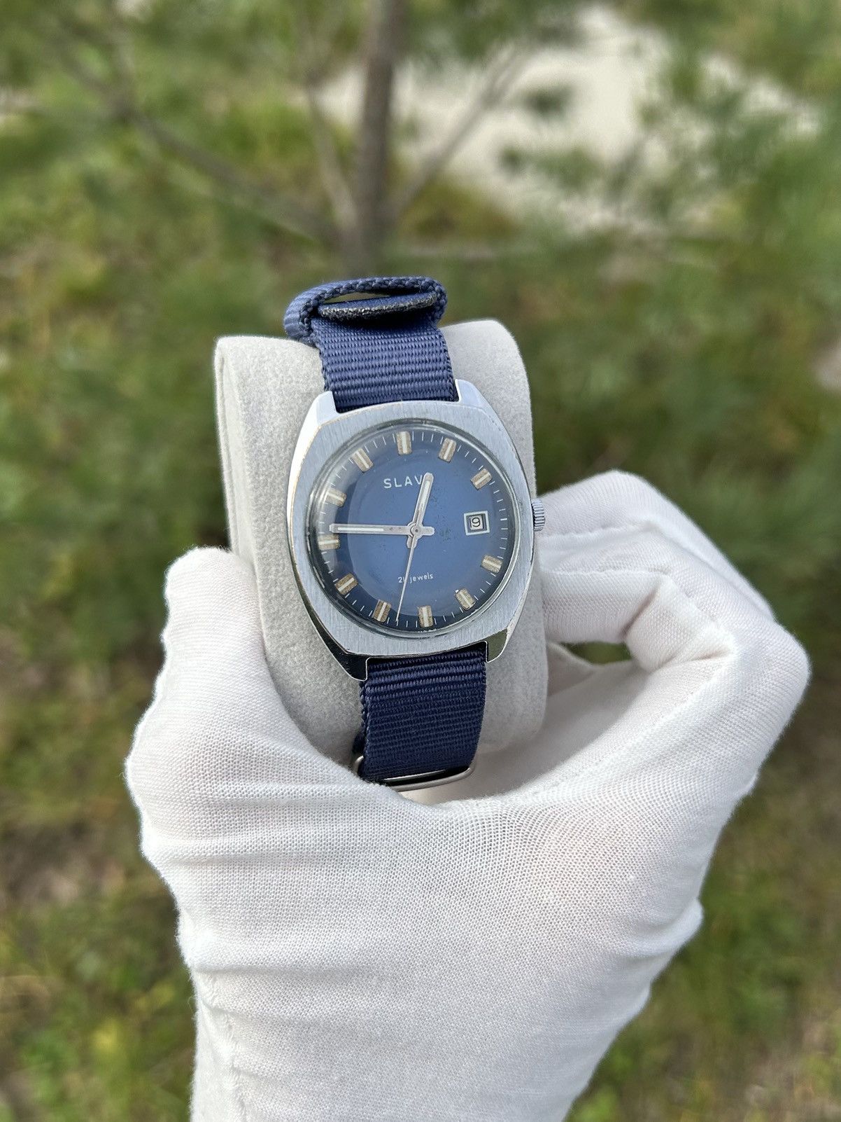 Vintage Vintage Slava Watch USSR Soviet Mechanical Authentic 1980s Size ONE SIZE - 11 Thumbnail