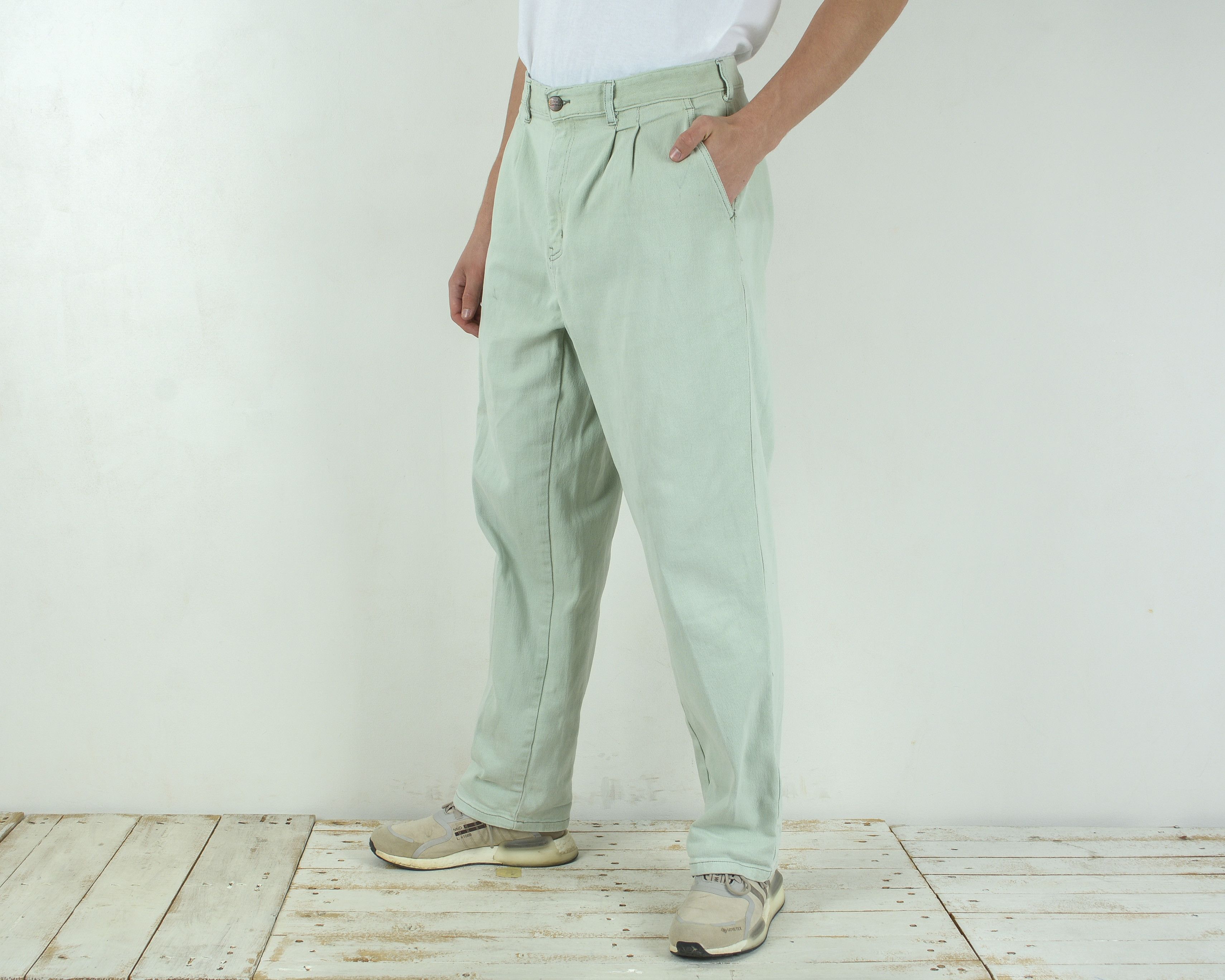 Vintage Via Cortesa W38 L32 Relaxed Straight Jeans Pants Trousers Size US 38 / EU 54 - 2 Thumbnail