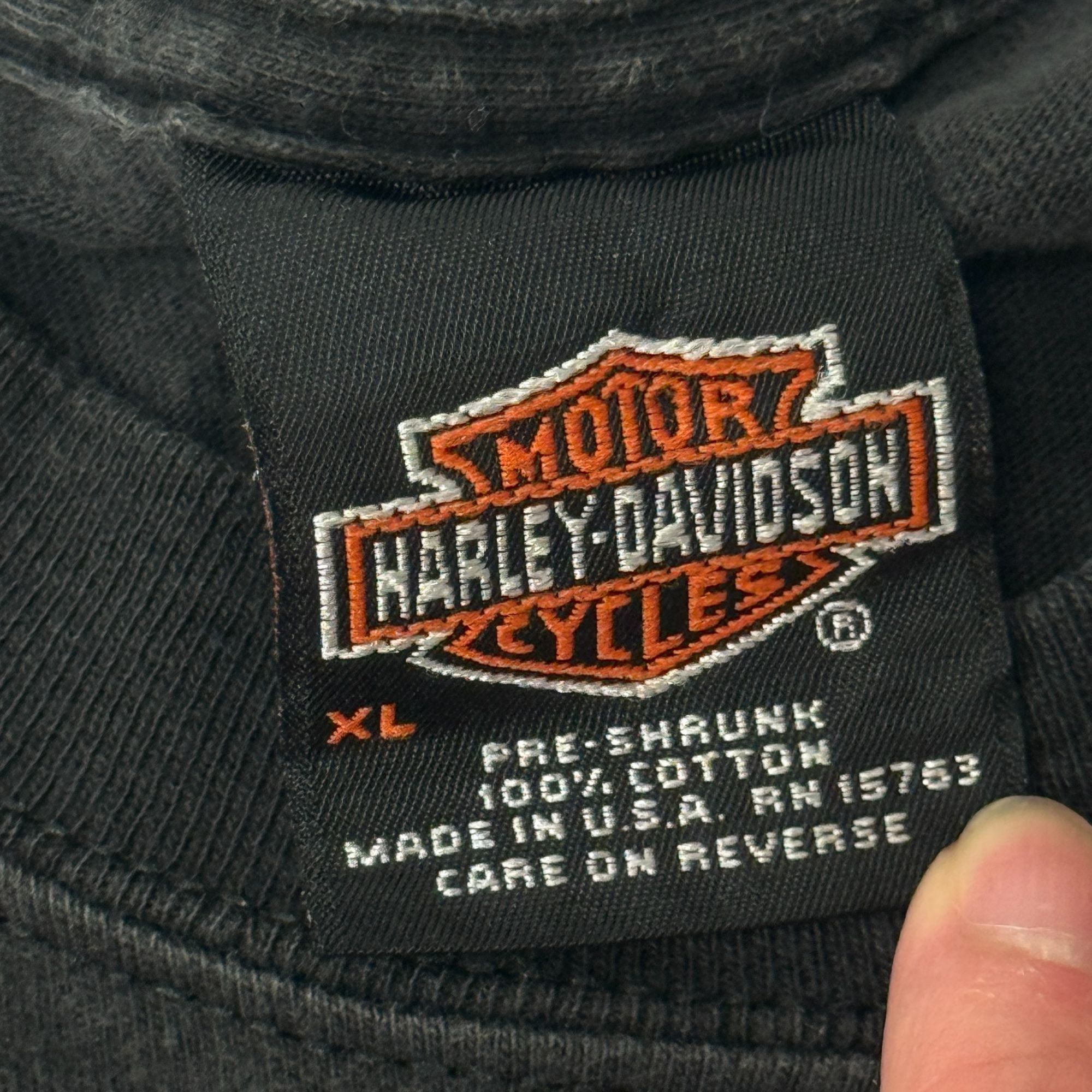 Harley Davidson Harley Davidson MOTOWN Taylor MI Motorcycle Biker T Shirt Size US XL / EU 56 / 4 - 6 Thumbnail