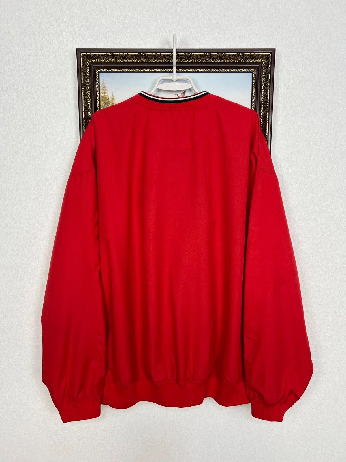 Nike Vintage Nike Georgia Bulldogs Windbreaker Red Track Jacket Size US XXL / EU 58 / 5 - 5 Thumbnail