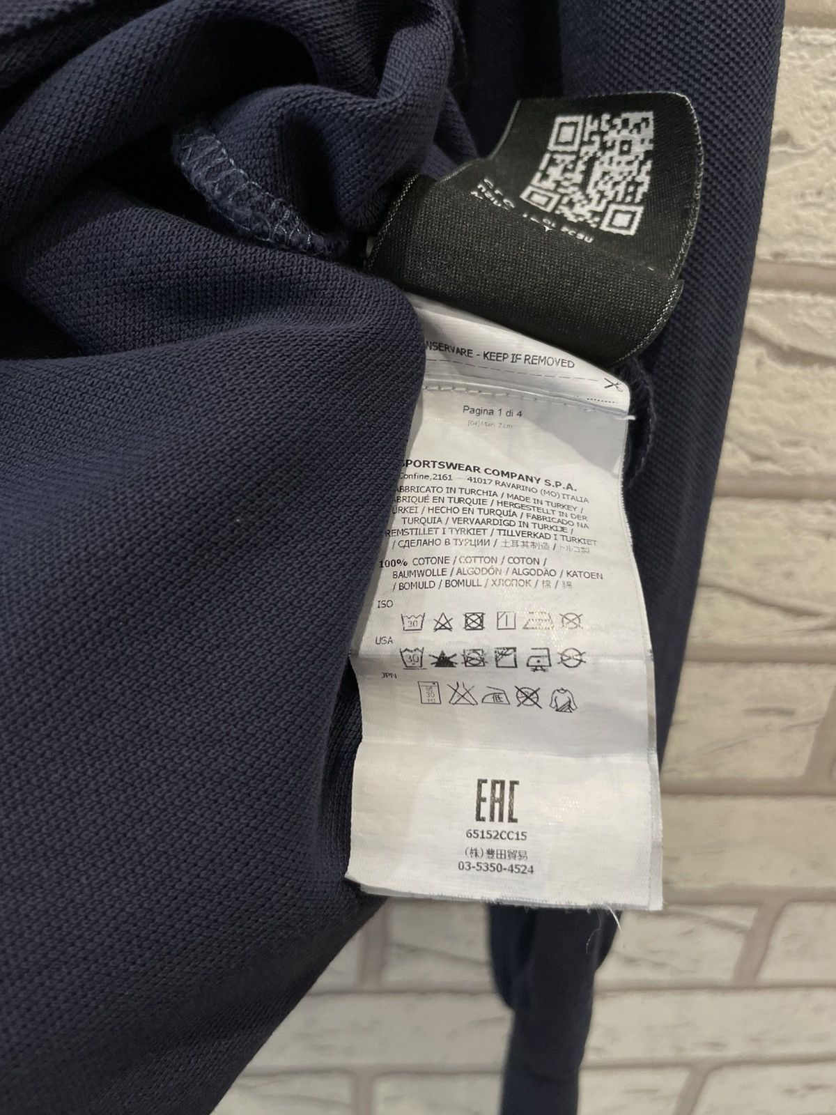 Stone Island Stone Island Patch Program Long Sleeve Polo T Shirt Tee Size US M / EU 48-50 / 2 - 10 Thumbnail