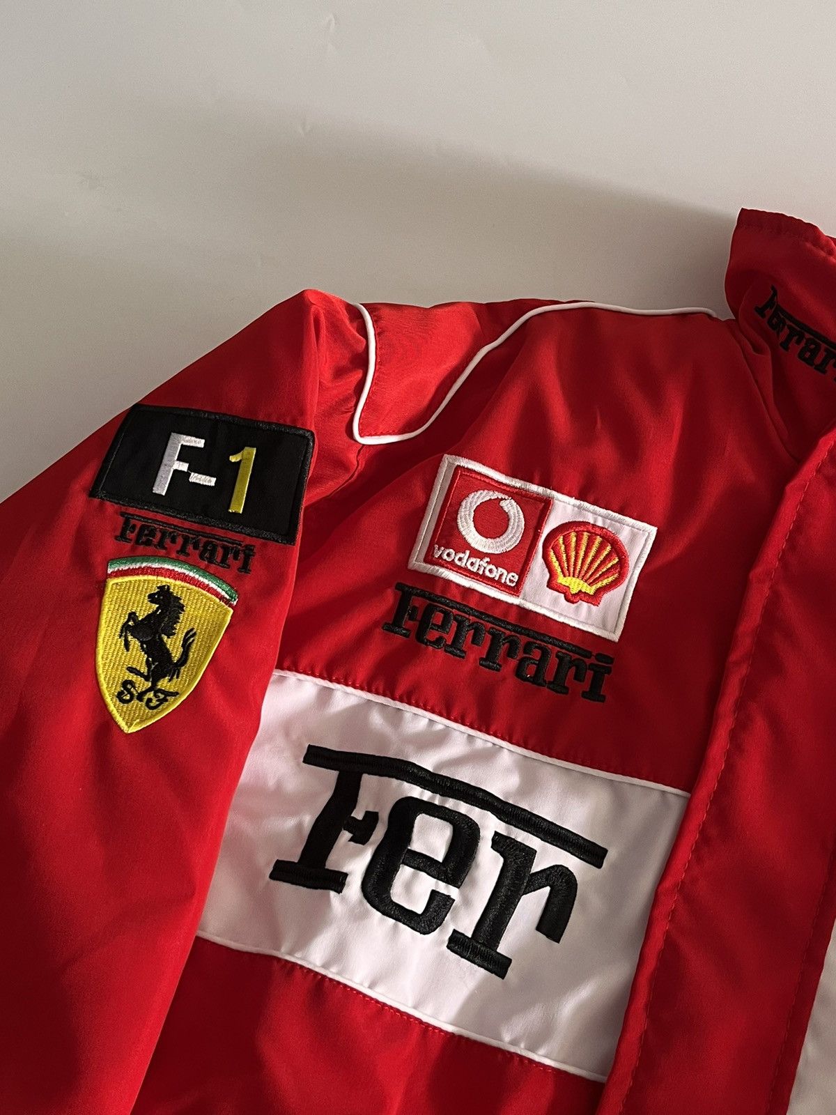 Ferrari Ferrari Racing F1 Jacket Red with White Trim, Lana del Rey Size US XXL / EU 58 / 5 - 3 Thumbnail