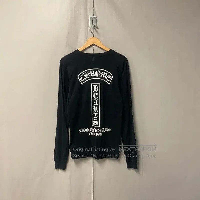 Chrome Hearts Chrome Hearts Black Cotton Men's Sweatshirt . Size US S / EU 44-46 / 1 - 1 Thumbnail