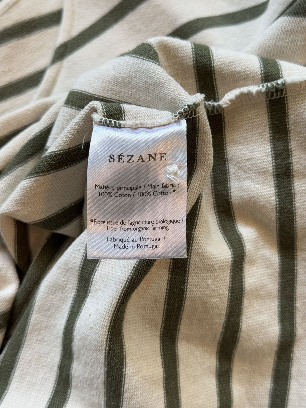 Designer × Sezane Sezane Paris striped longsleeve blouse Size L / US 10 / IT 46 - 4 Thumbnail