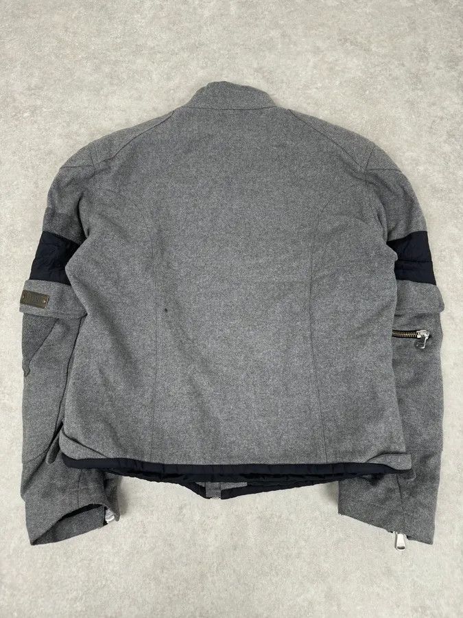 Gianfranco Ferre 2000s Gianfranco Ferré Grey Wool Zip-up Jacket Size US M / EU 48-50 / 2 - 8 Thumbnail