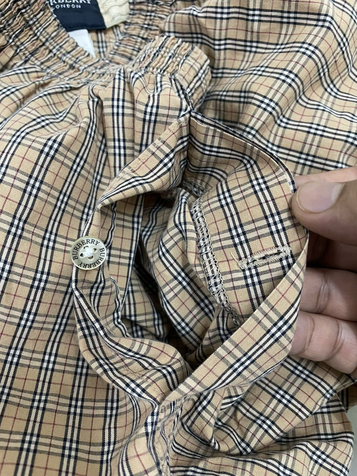 Burberry Burberry Nova Check Boxer Underwear Pant Size 28 - 5 Thumbnail