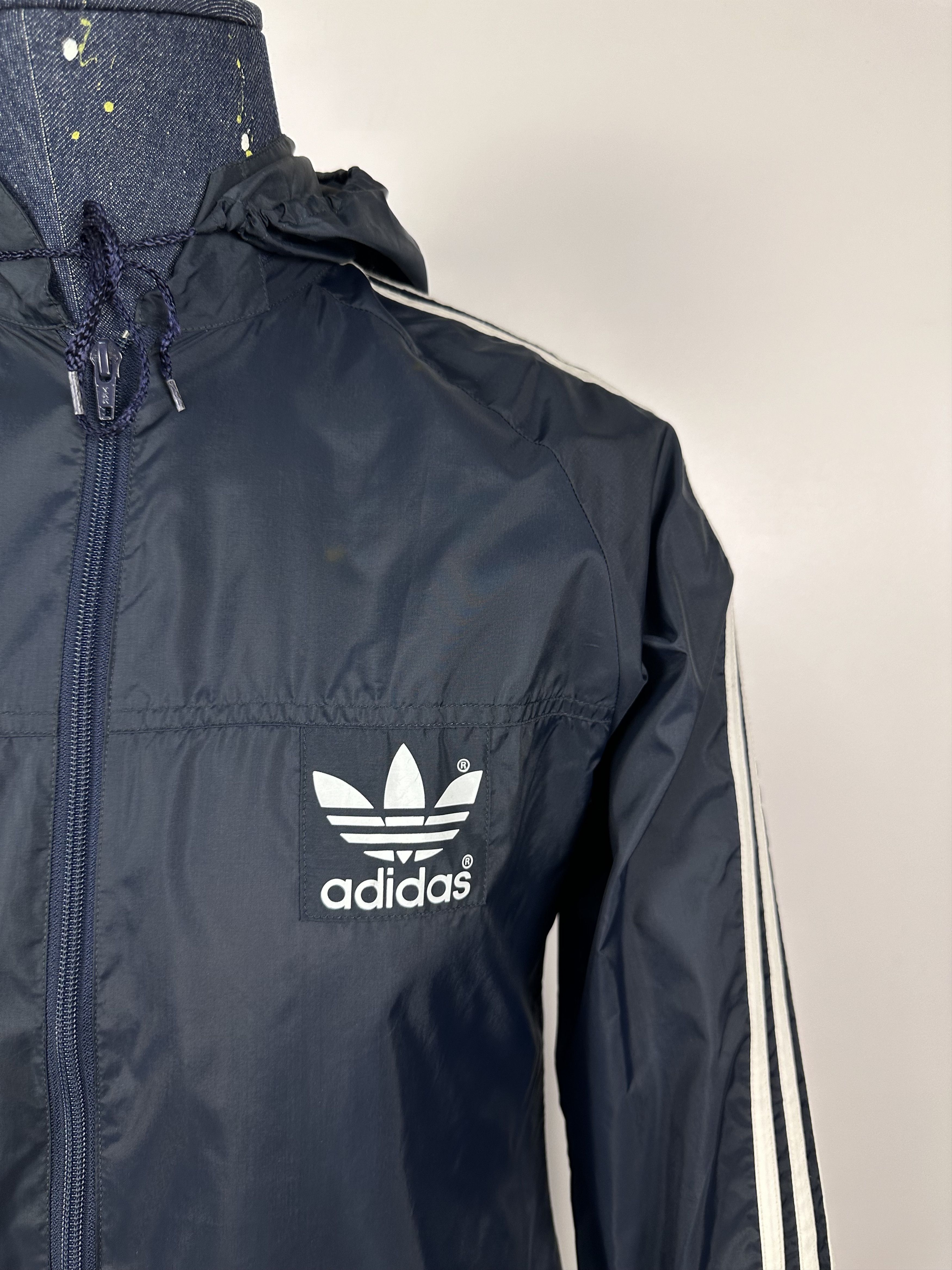 Adidas × Vintage Adidas Originals Vintage 90s Windbreaker Track Top Jacket Size L / US 10 / IT 46 - 3 Thumbnail
