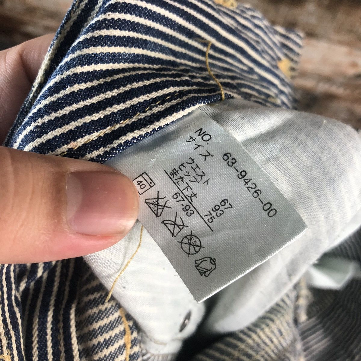 Japanese Brand Japanese Brand vintage tactical Stripe White Pants #A2121 Size US 32 / EU 48 - 21 Thumbnail