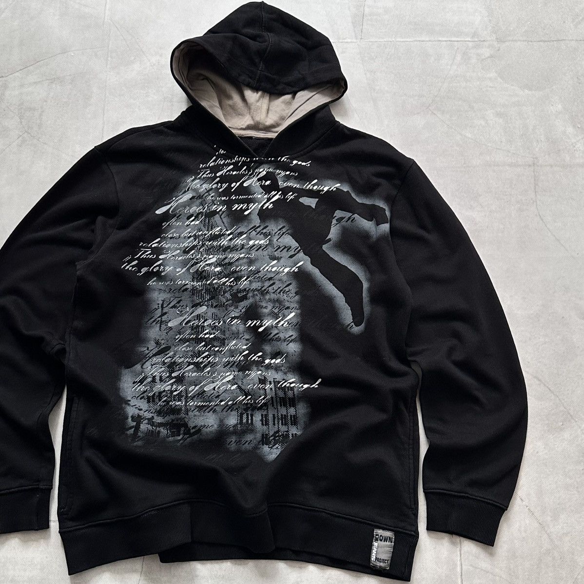 Hysteric Glamour × Undercover Japan Poem Punk Hoodie CDG In The Attic Impala Style Size US L / EU 52-54 / 3 - 2 Thumbnail