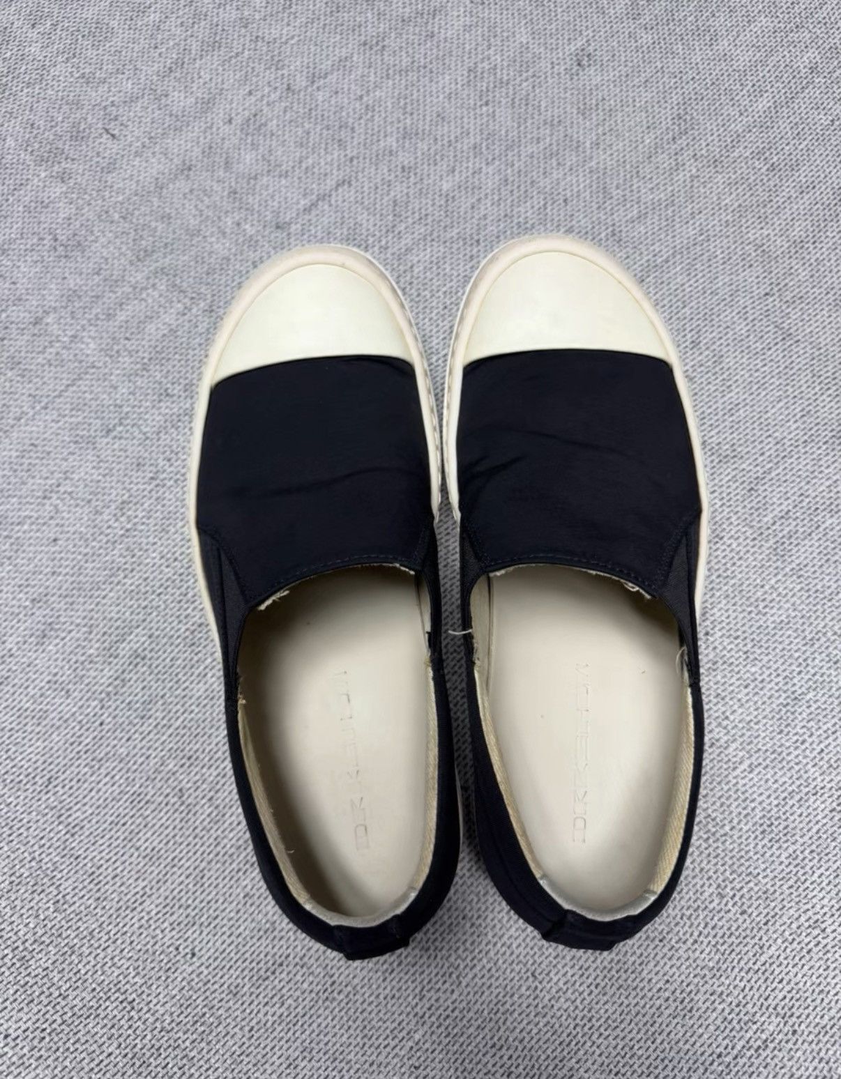 Rick Owens Rick Owens Drkshdw Satin Slip-On K37 Size US 7 / IT 37 - 5 Thumbnail