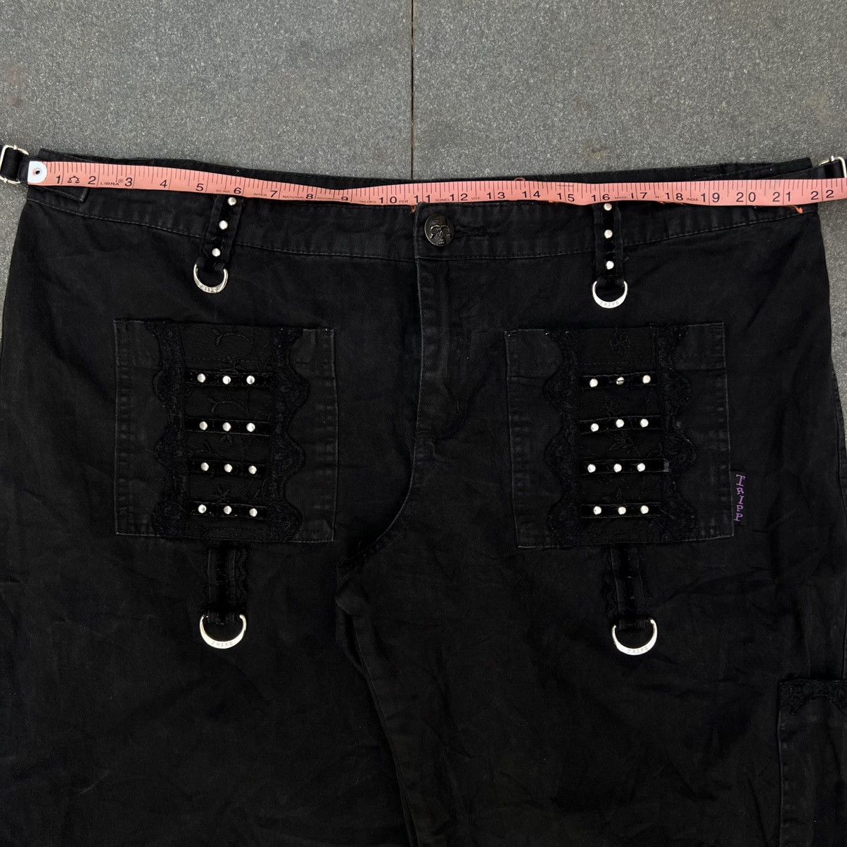 JNCO × Tripp NYC × Vintage 💥Rare💥Vintage Tripp Nyc Bondage Jeans Size US 38 / EU 54 - 17 Thumbnail