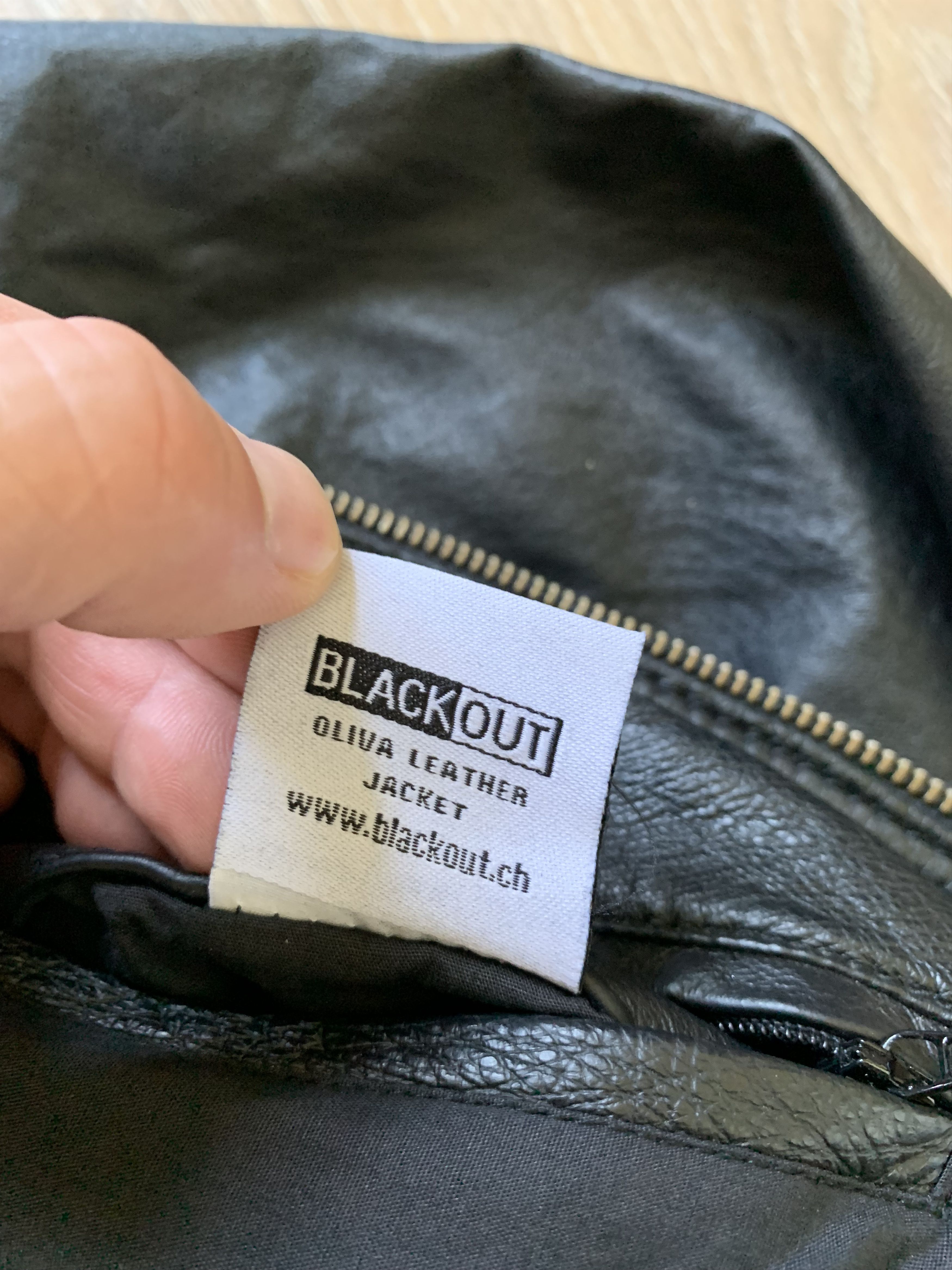 Other No Name Black Leather Bomber Jacket Size S / US 4 / IT 40 - 9 Thumbnail