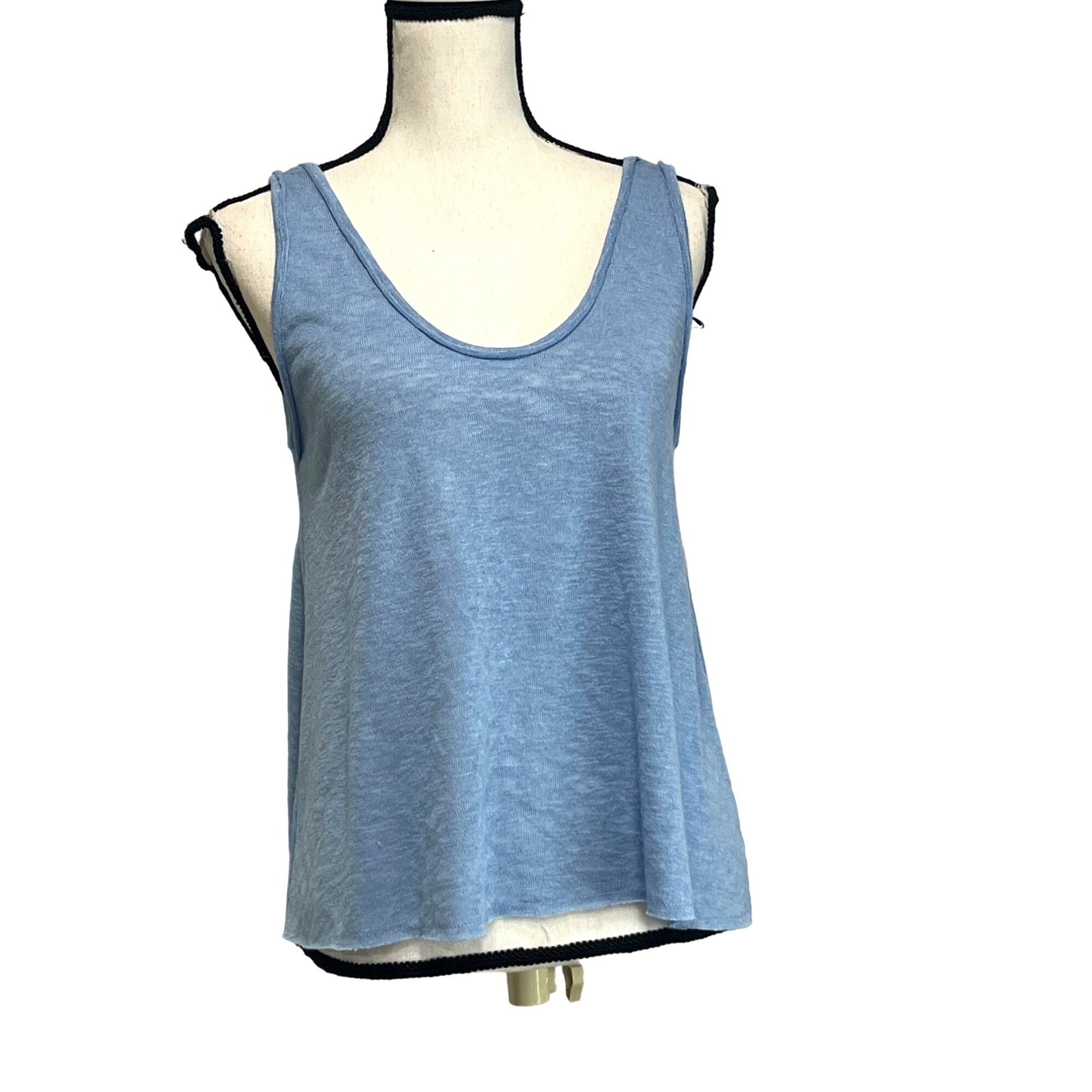 Other Treasure & Bond U-neck Swing Tank In Blue Belair, Sz. XS Size XS / US 0-2 / IT 36-38 - 3 Thumbnail