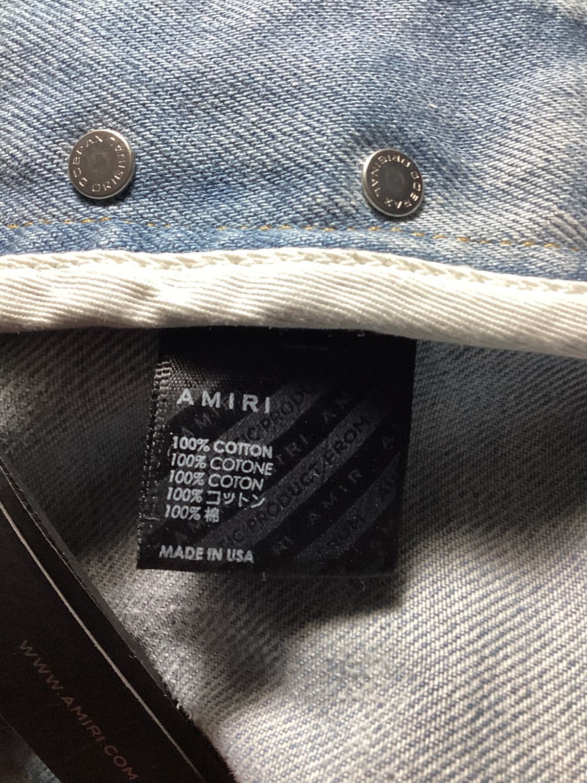 Amiri Amiri Carpenter Denim Jeans Size US 38 / EU 54 - 7 Thumbnail