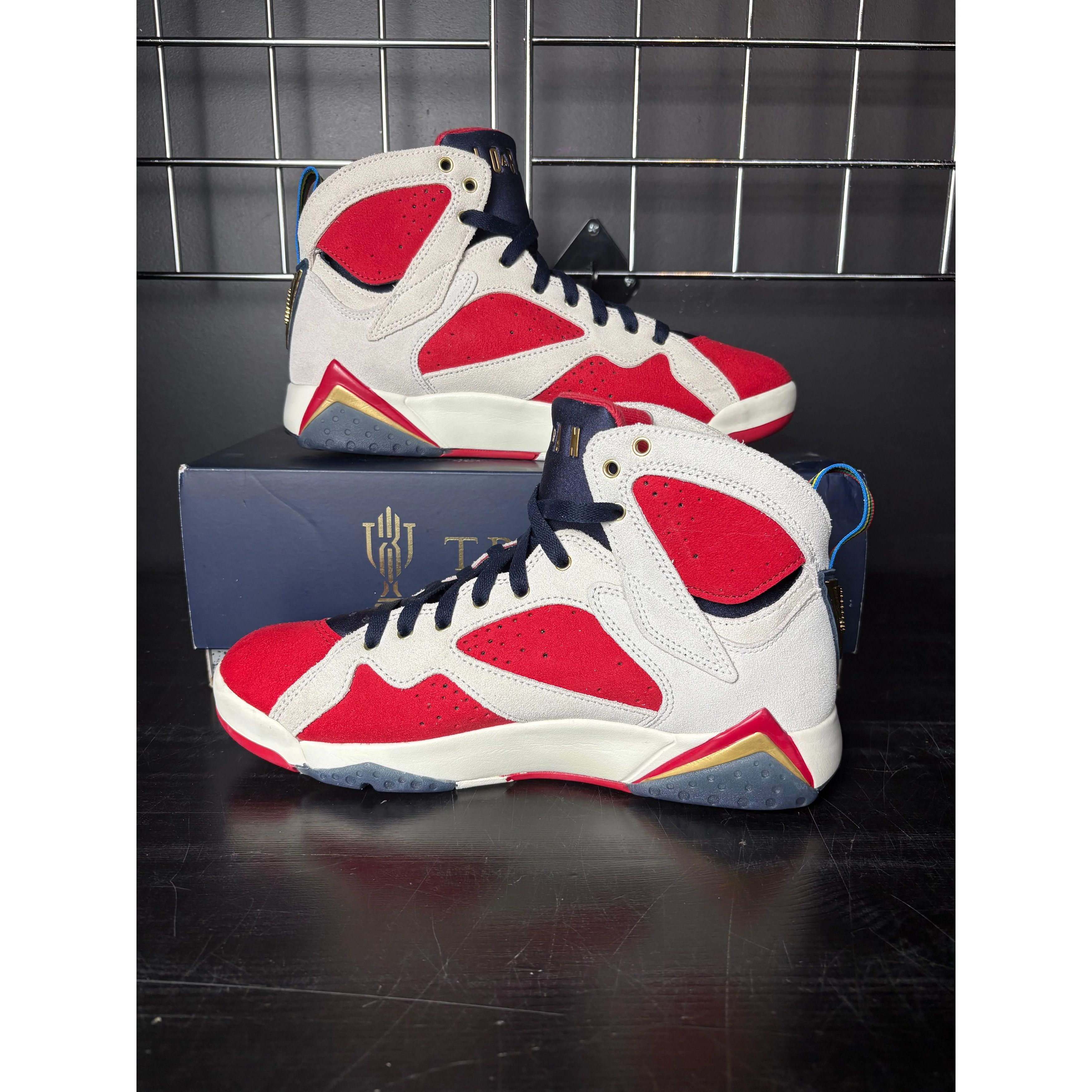 Jordan Brand Air Jordan 7 Retro x Trophy Room "New Sheriff in Town" **PRE-OWNED** - Size 9 Size US 9 / EU 42 - 2 Thumbnail