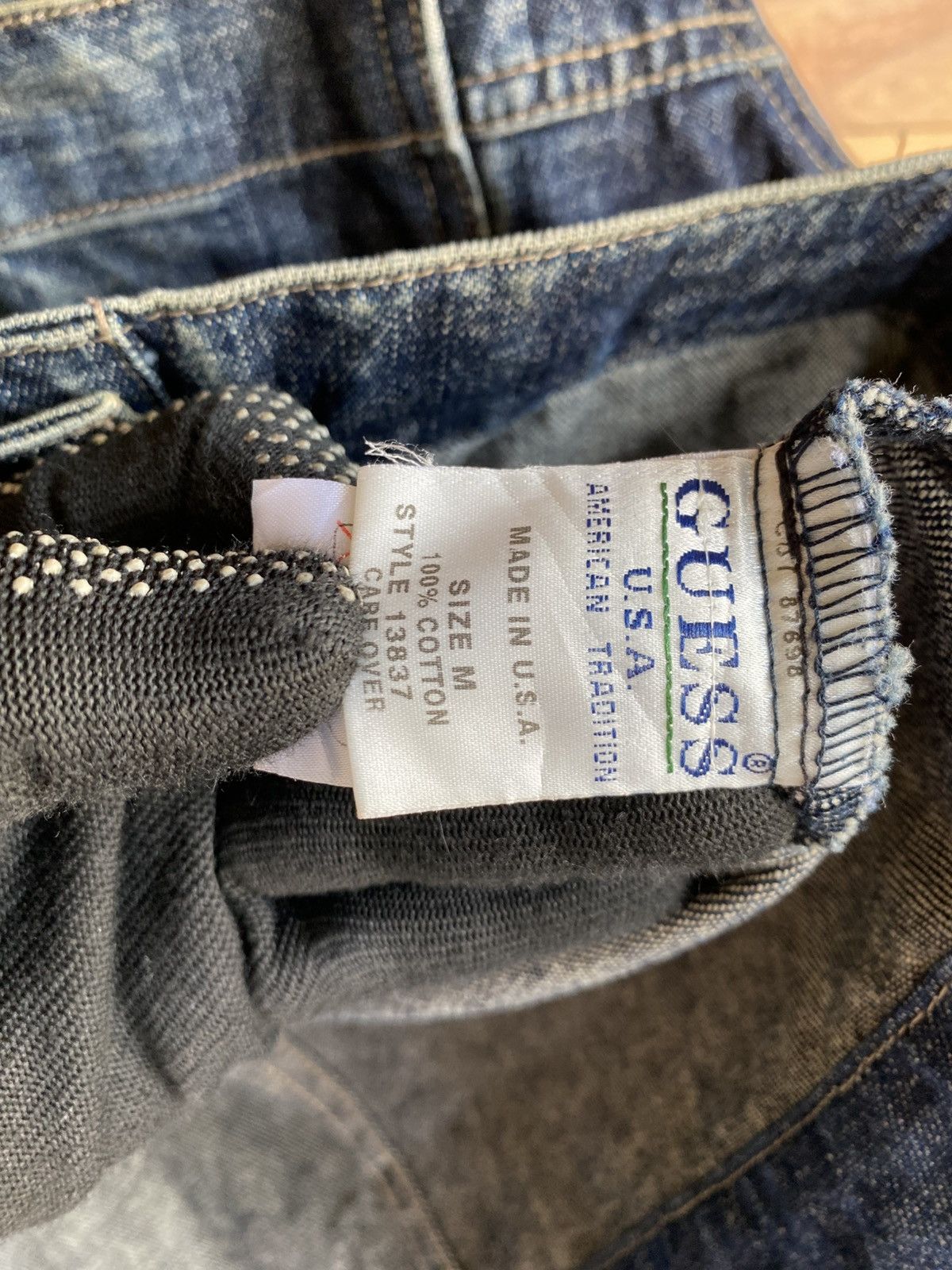 Guess Vintage GUESS Denim Jacket Made in USA Blue Jean Jacket Size US M / EU 48-50 / 2 - 15 Thumbnail