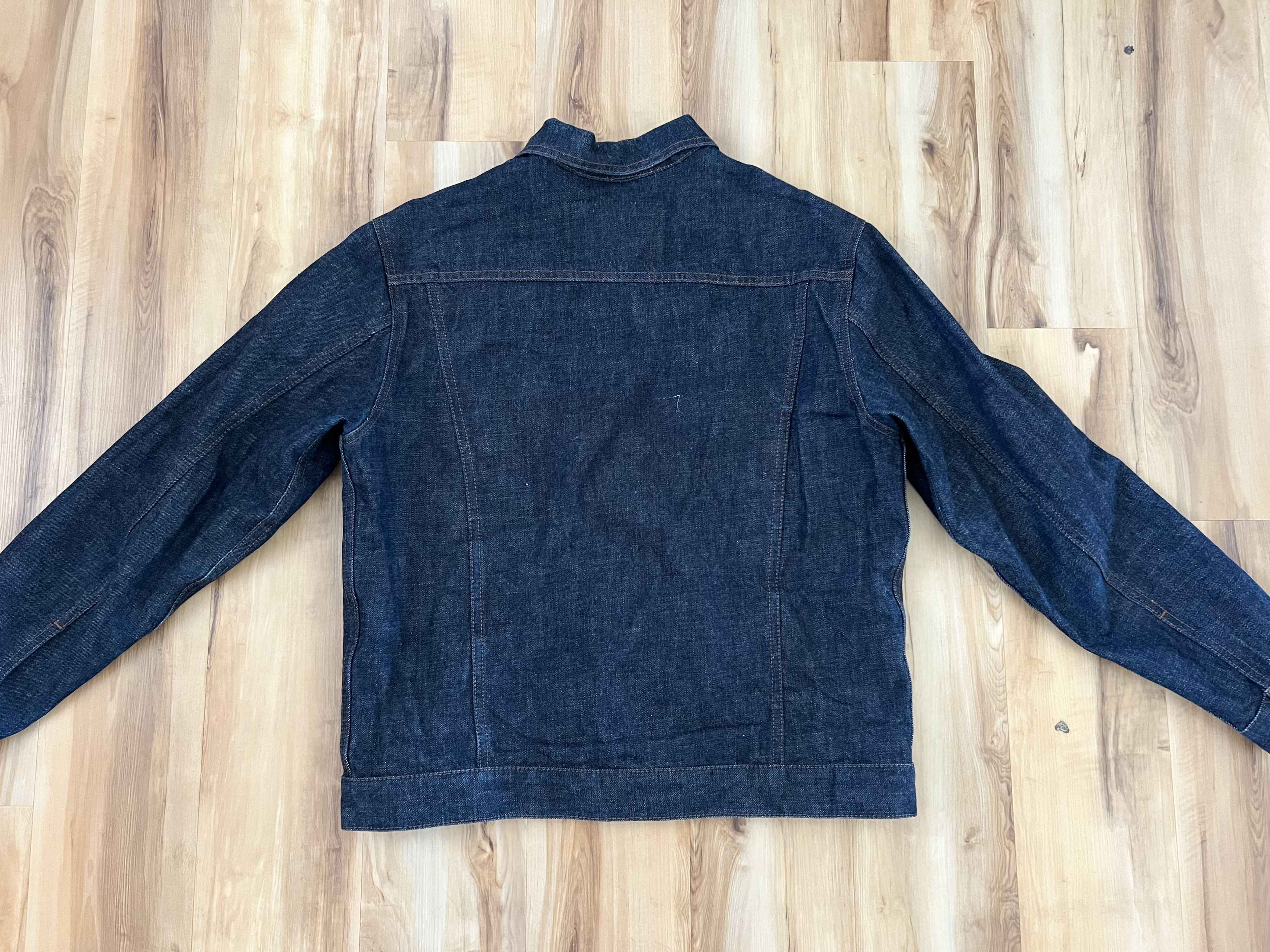 Naked & Famous Naked & Famous Love & Peace Selvedge Denim Jacket Size US L / EU 52-54 / 3 - 8 Thumbnail