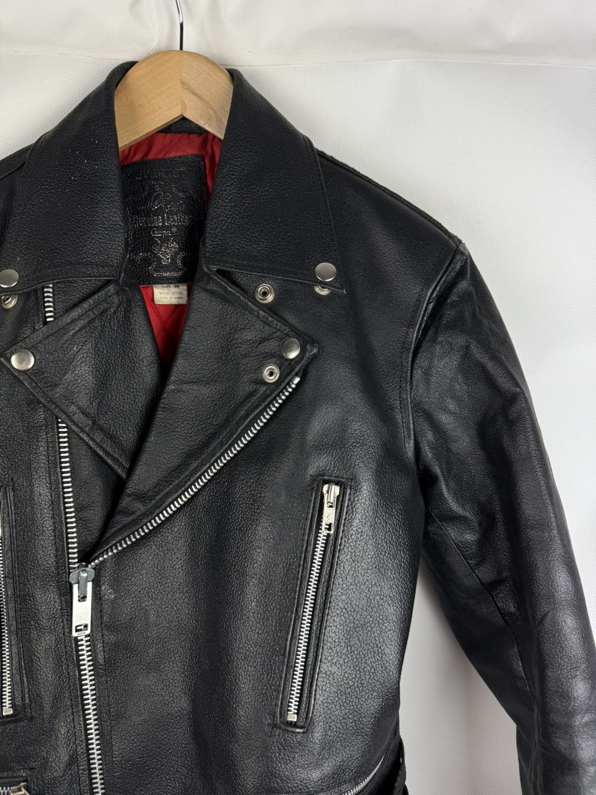 Vintage 80s Campri Everest Men's Leather Biker Jacket