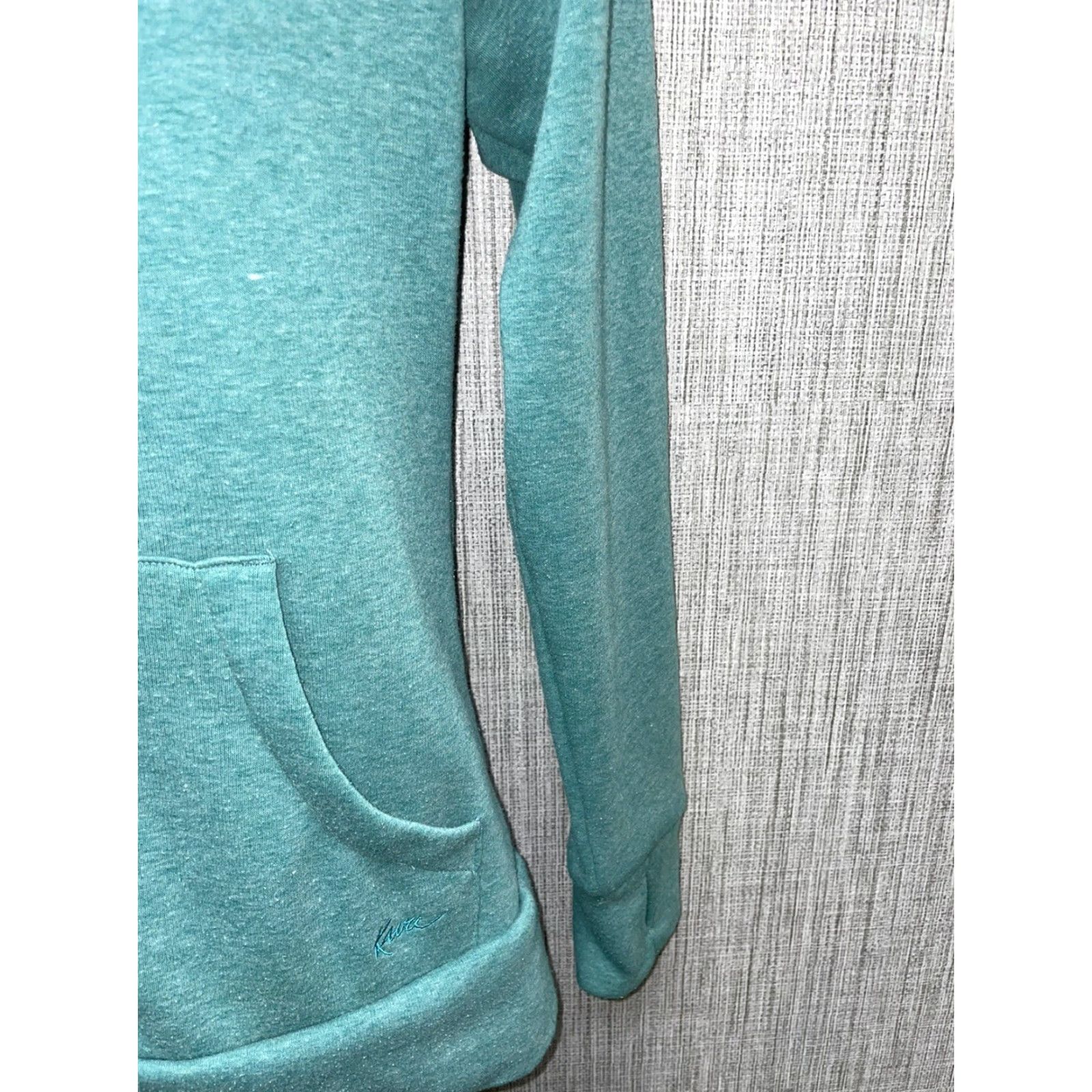 KAVU Kavu Light Blue Full Zip Hoodie Jacket Womens S Size S / US 4 / IT 40 - 5 Thumbnail