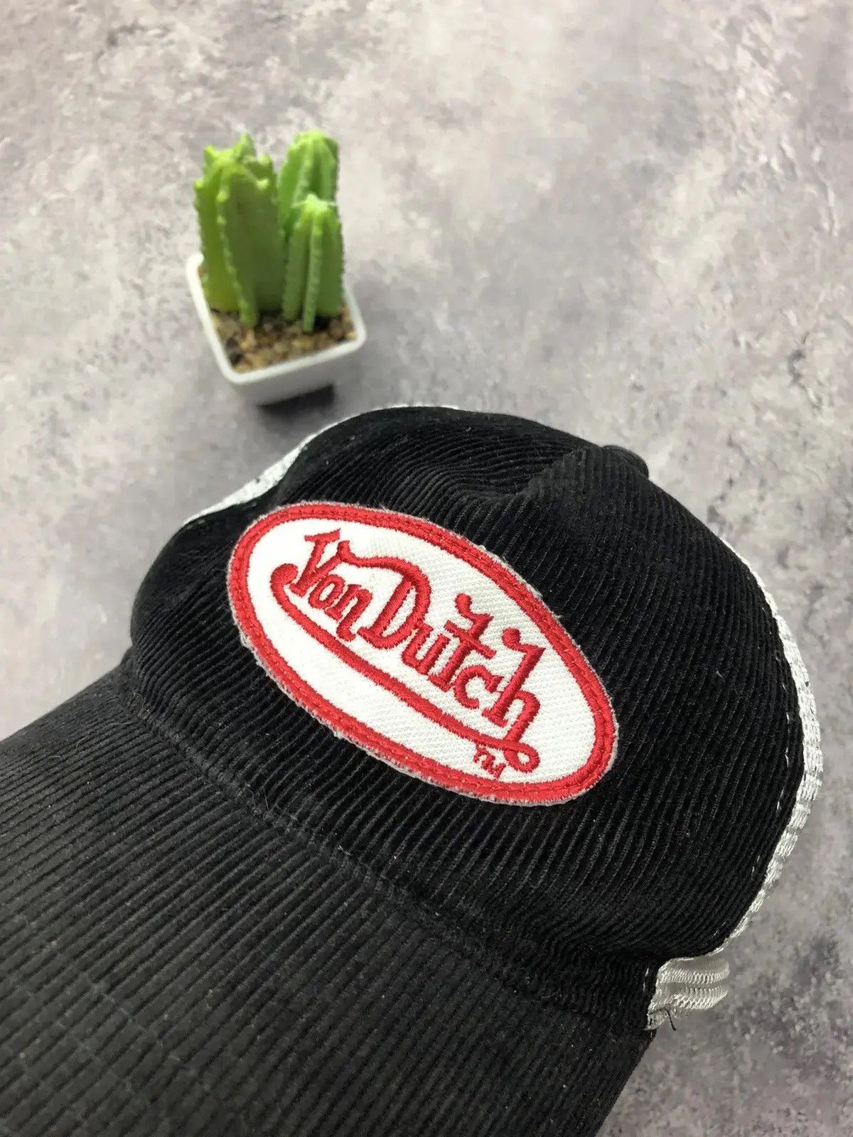 Von Dutch VON DUTCH Streetwear Casual Big Logo Cap Hat Vintage Y2k Size ONE SIZE - 2 Thumbnail