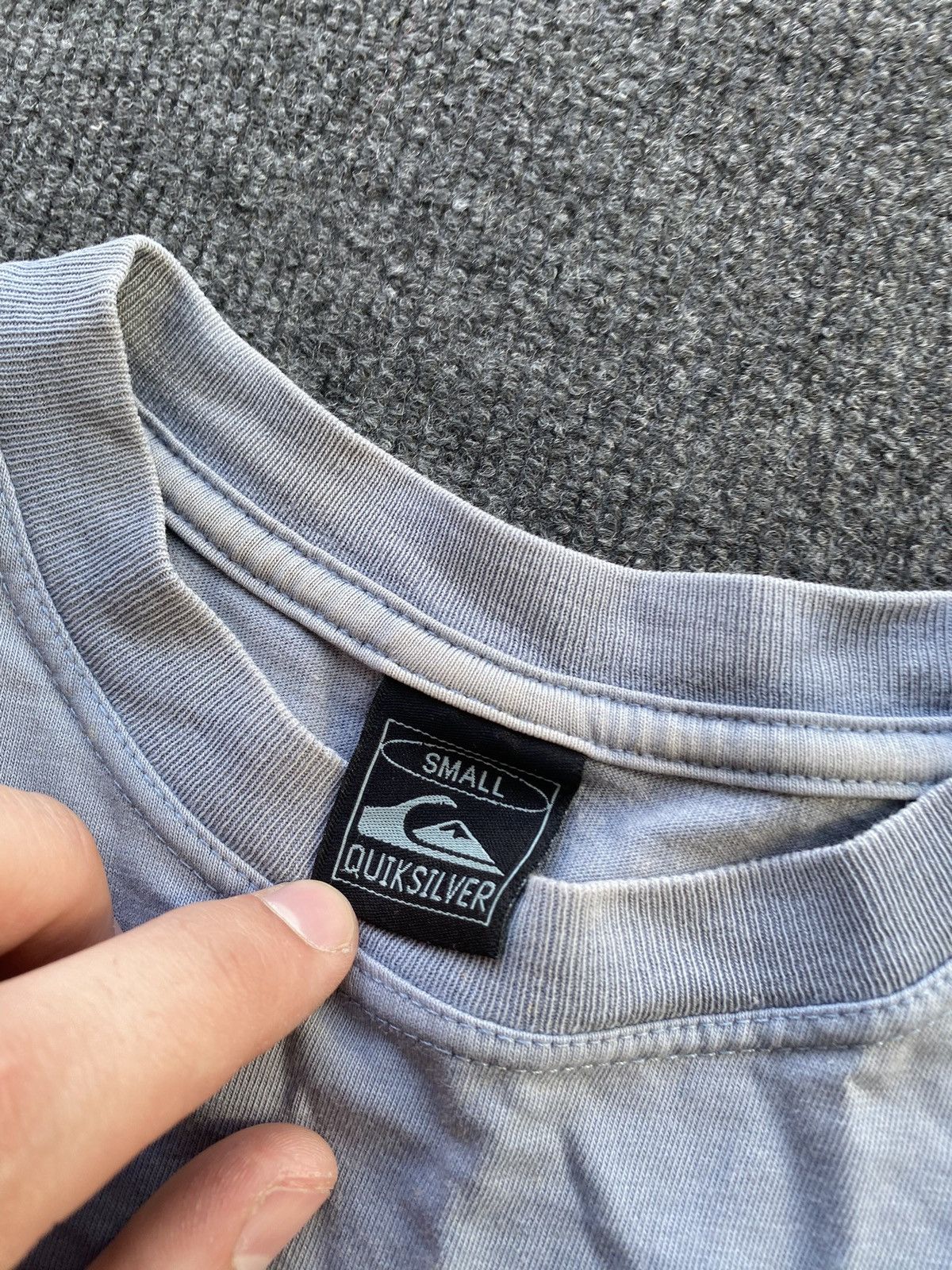 Quiksilver 🔥Quiksilver Faded Washed Dirty long sleeve vintage tee rare Size US S / EU 44-46 / 1 - 2 Thumbnail