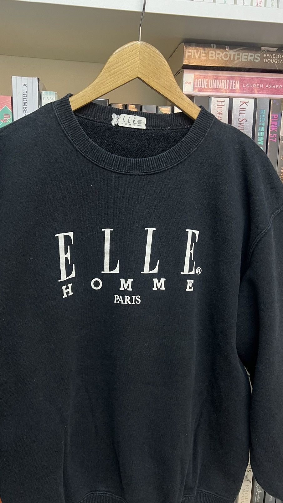 Japanese Brand ELLE Homme Paris Embroidered Sweatshirt Size US L / EU 52-54 / 3 - 2 Thumbnail
