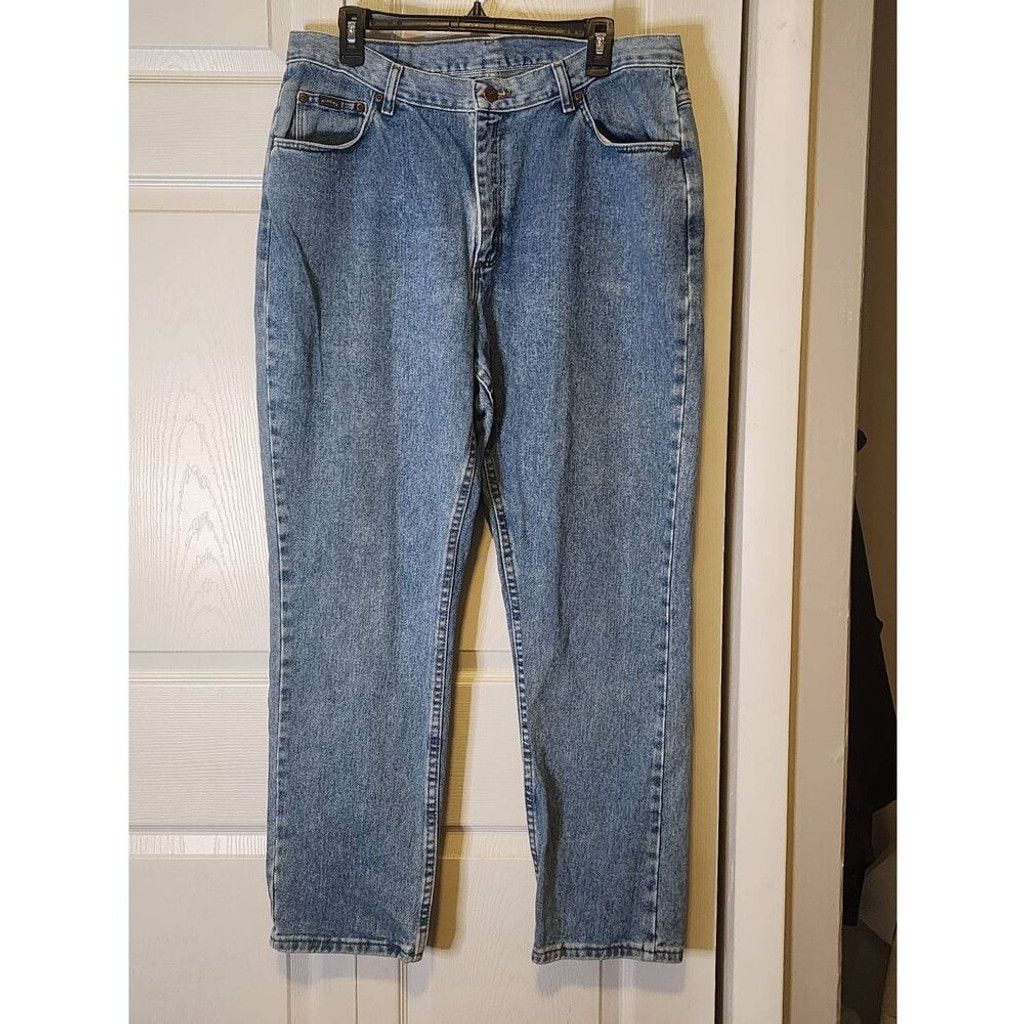 Lee Lee Light Wash Jeans Size 40" / US 18 - 2 Thumbnail