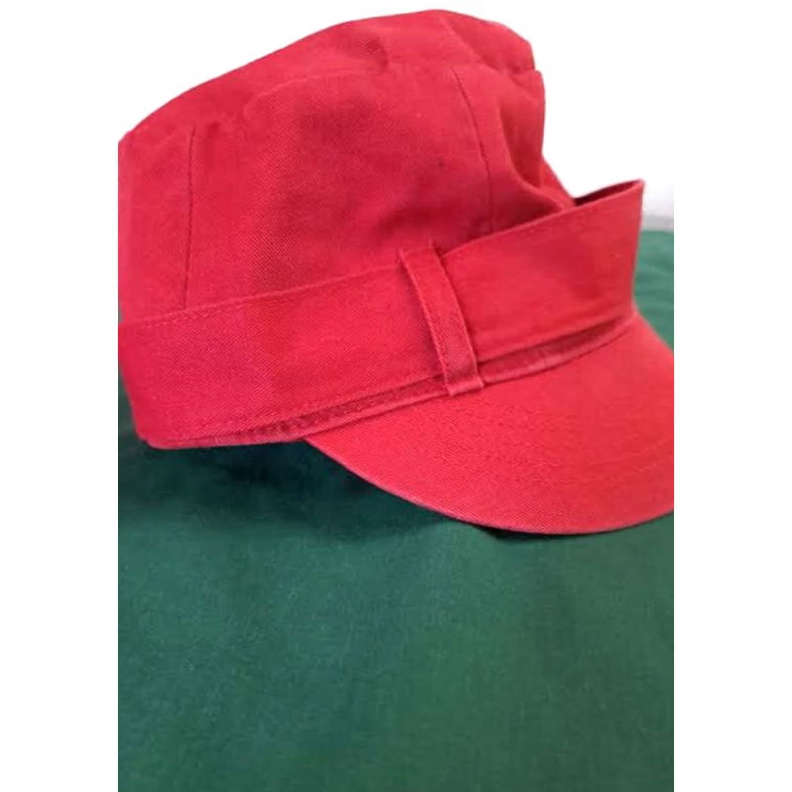 47 Vintage Woman Detroit Red Wings Fitted 7 1/4 Cabbie Hat Logo 47 90s Womens Size ONE SIZE - 4 Thumbnail