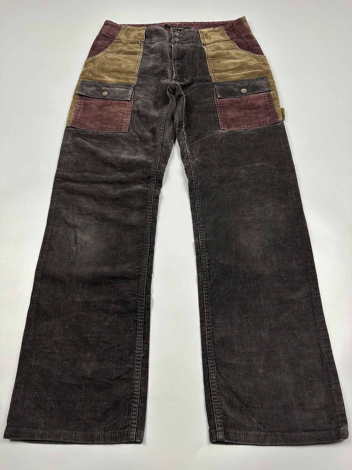 If Six Was Nine × Japanese Brand Vintage Studio Oribe Multi Colour Curdoroy Bush Pants Size US 30 / EU 46 - 3 Thumbnail