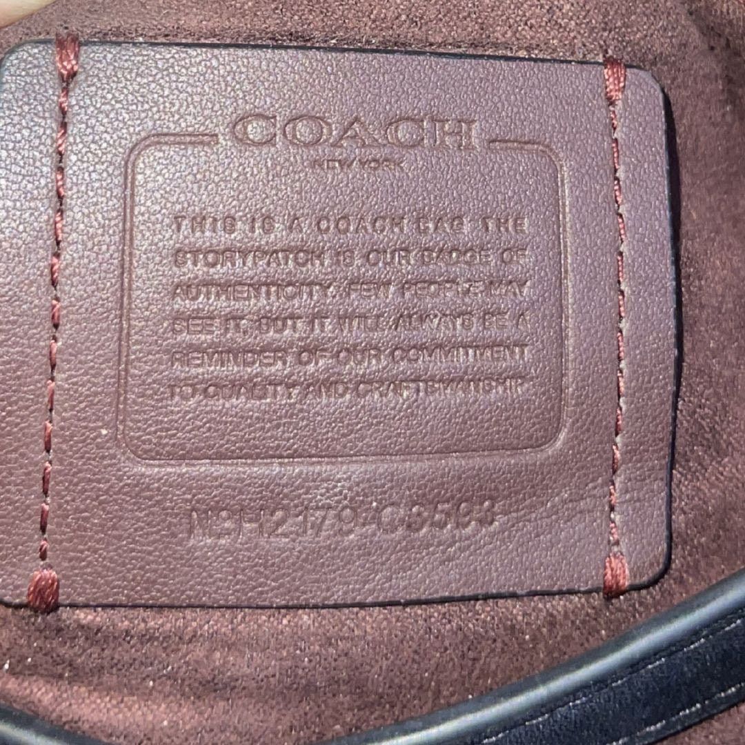 Coach Georgie Studded Leather Saddle Bag Adjustable Crossbody Size ONE SIZE - 8 Thumbnail