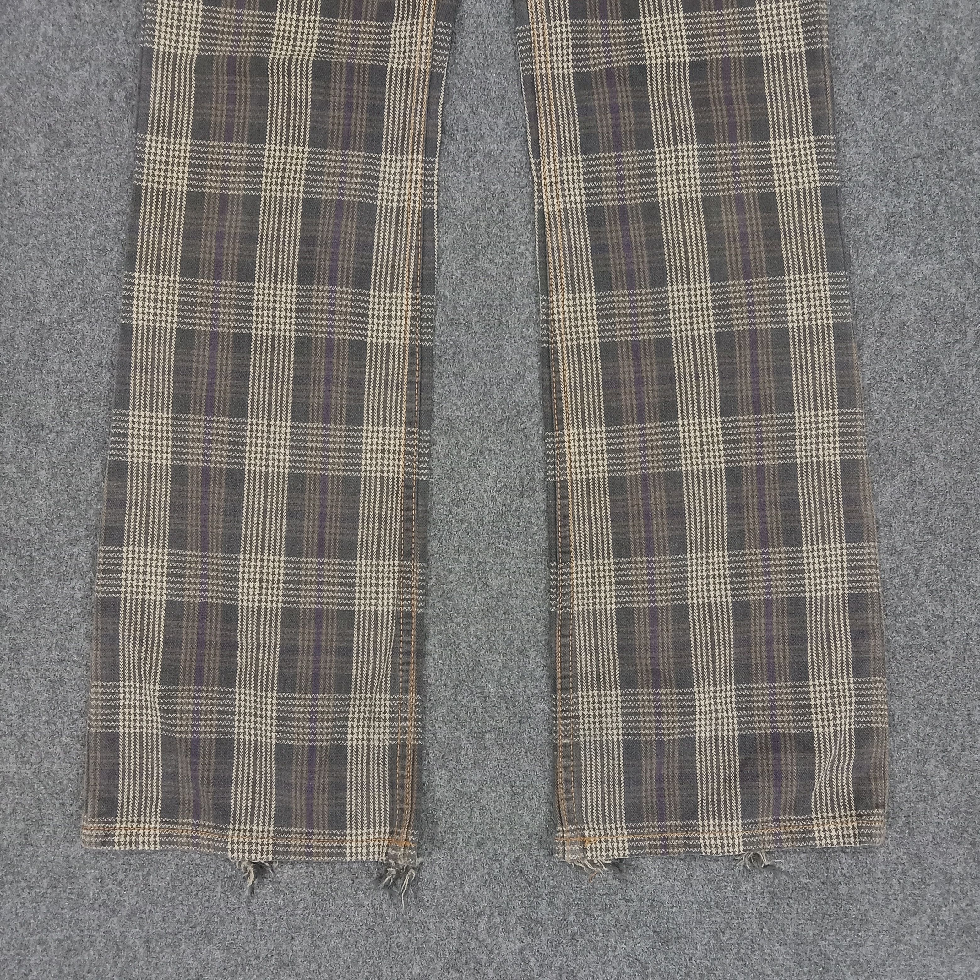Levi's × Vintage Levi's 517 Tattersall Patern American Jeans Pants Size US 31 - 4 Thumbnail