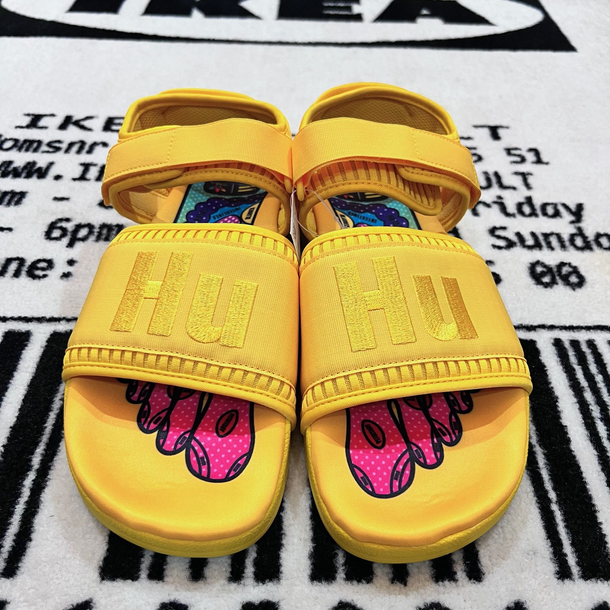 Adidas Adidas Pharrell x Adilette 2.0 Sandal HUman Strap Sandal Size US 9 / EU 42 - 1 Thumbnail