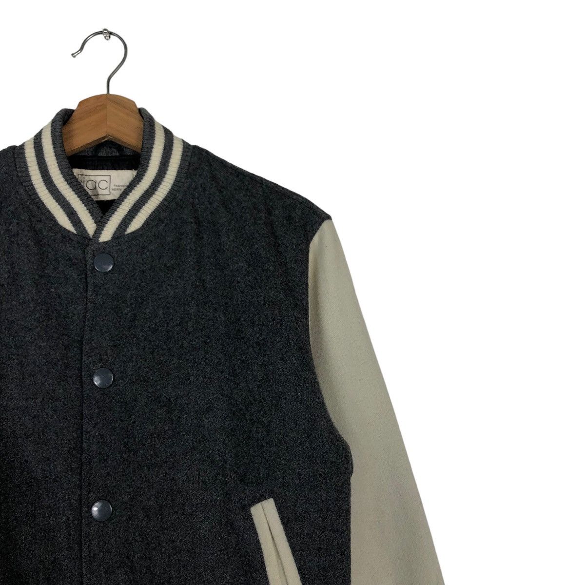Japanese Brand 🔥Vintage Varsity Bomber Jacket Jac Japan Wool Issey Miyake Size US M / EU 48-50 / 2 - 6 Thumbnail