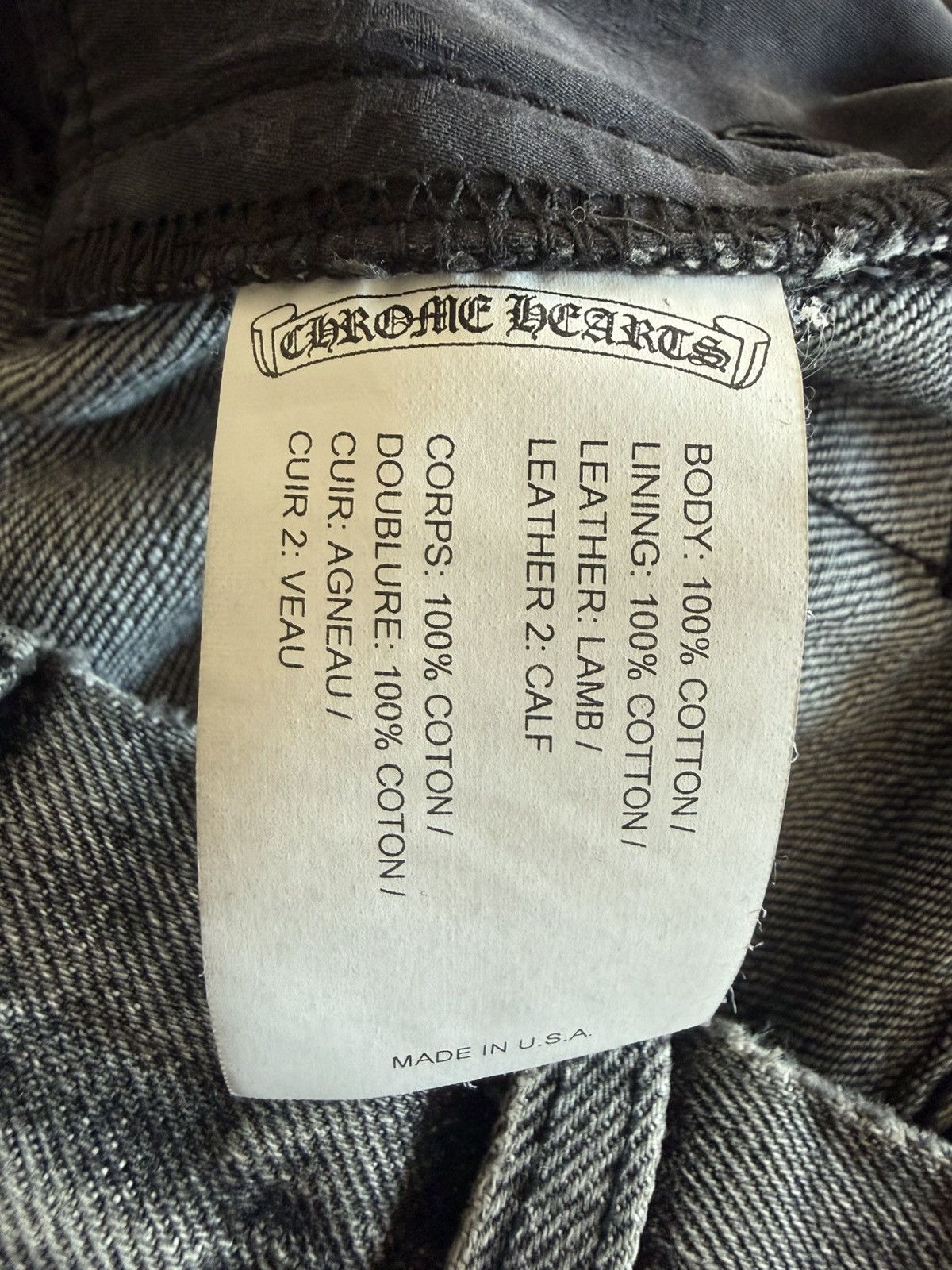 Chrome Hearts Chrome Hearts Drake Patch Jeans Size US 34 / EU 50 - 10 Thumbnail