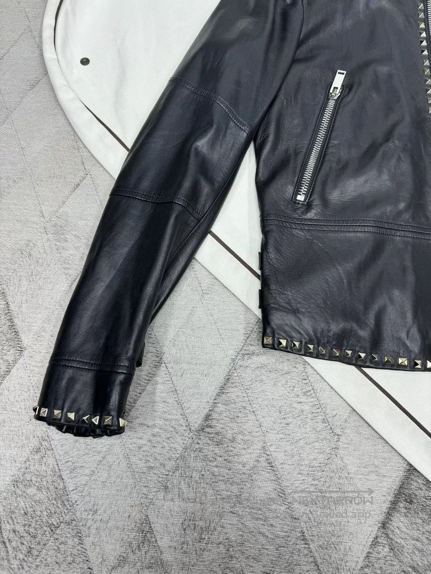 Valentino Valentino Classic Studded Leather Jacket. Size US S / EU 44-46 / 1 - 3 Thumbnail