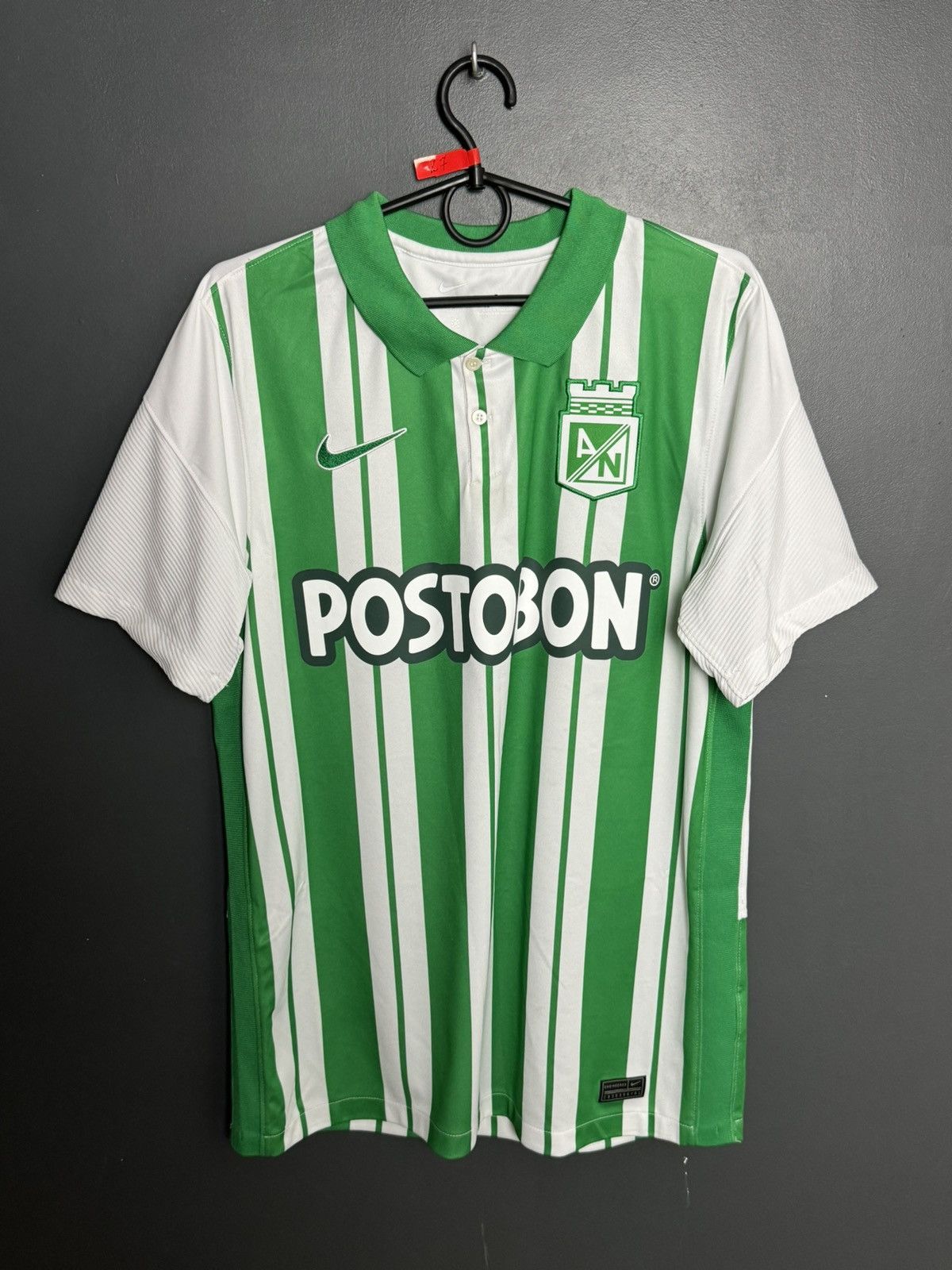 Nike Atletico Nacional 22/23 Home Football Soccer Jersey T-Shirt Size US M / EU 48-50 / 2 - 1 Thumbnail