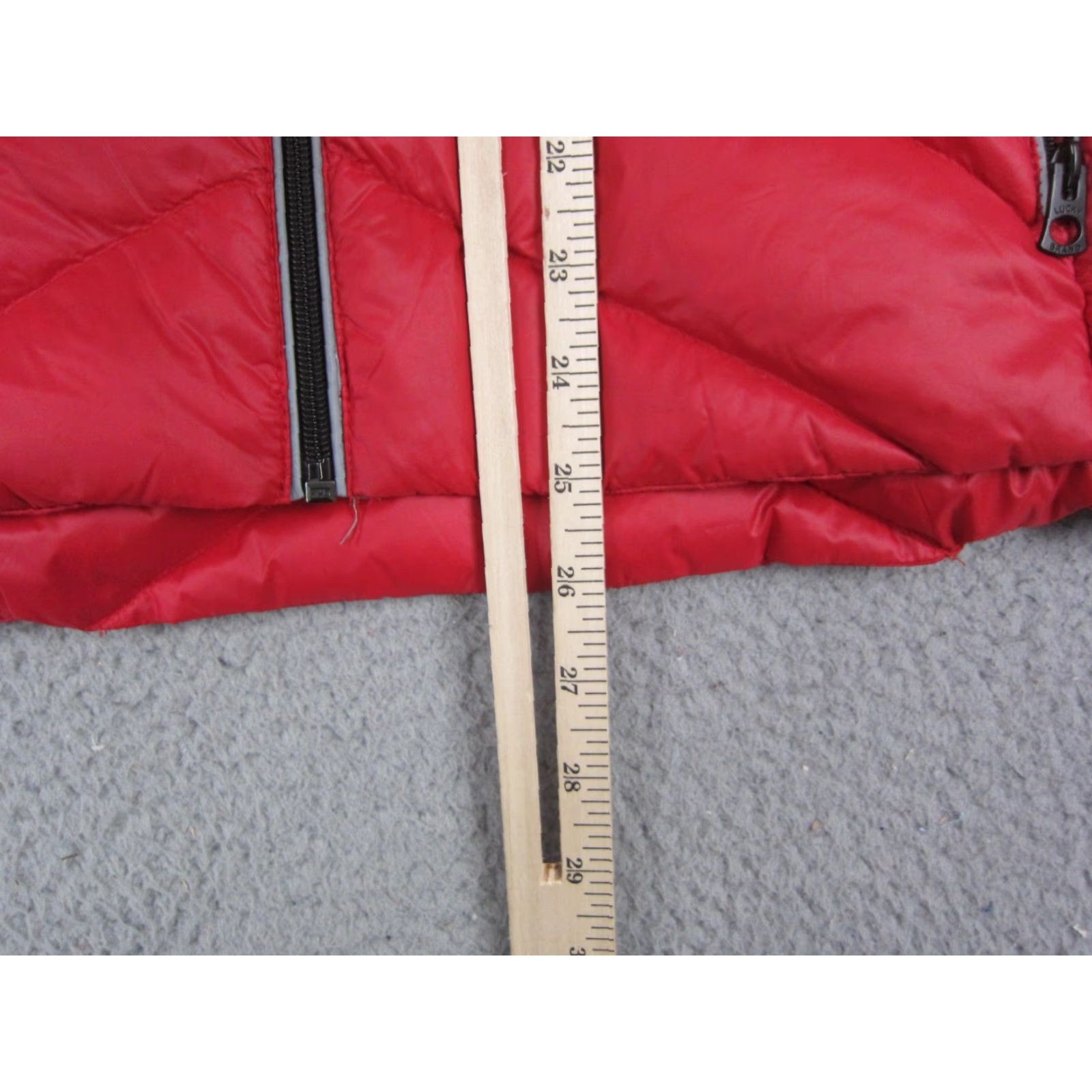Lucky Brand Lucky Brand Jacket XL Red Full Zip Hooded Puffer Womens Winter Outdoor Modern Regular XS? Size XL / US 12-14 / IT 48-50 - 5 Thumbnail
