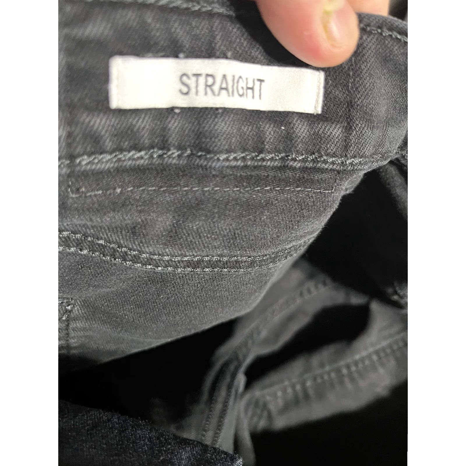 Calvin Klein Calvin Klein Jeans Straight Mens 40x32 Black Denim 5-Pocket Zip Fly Button Casua Size US 40 / EU 56 - 7 Thumbnail