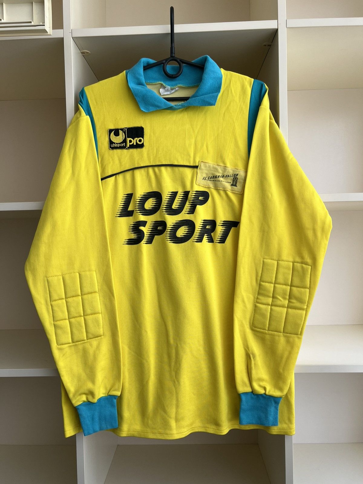 Vintage Vintage Uhlsport Goalkeeper Jersey 80s Made in West Germany Size US XL / EU 56 / 4 - 1 Thumbnail