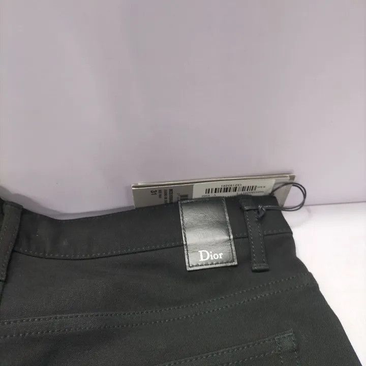 Dior Dior Dior Casual Solid Color Black Jeans 0079-2507 Size US 31 - 2 Thumbnail