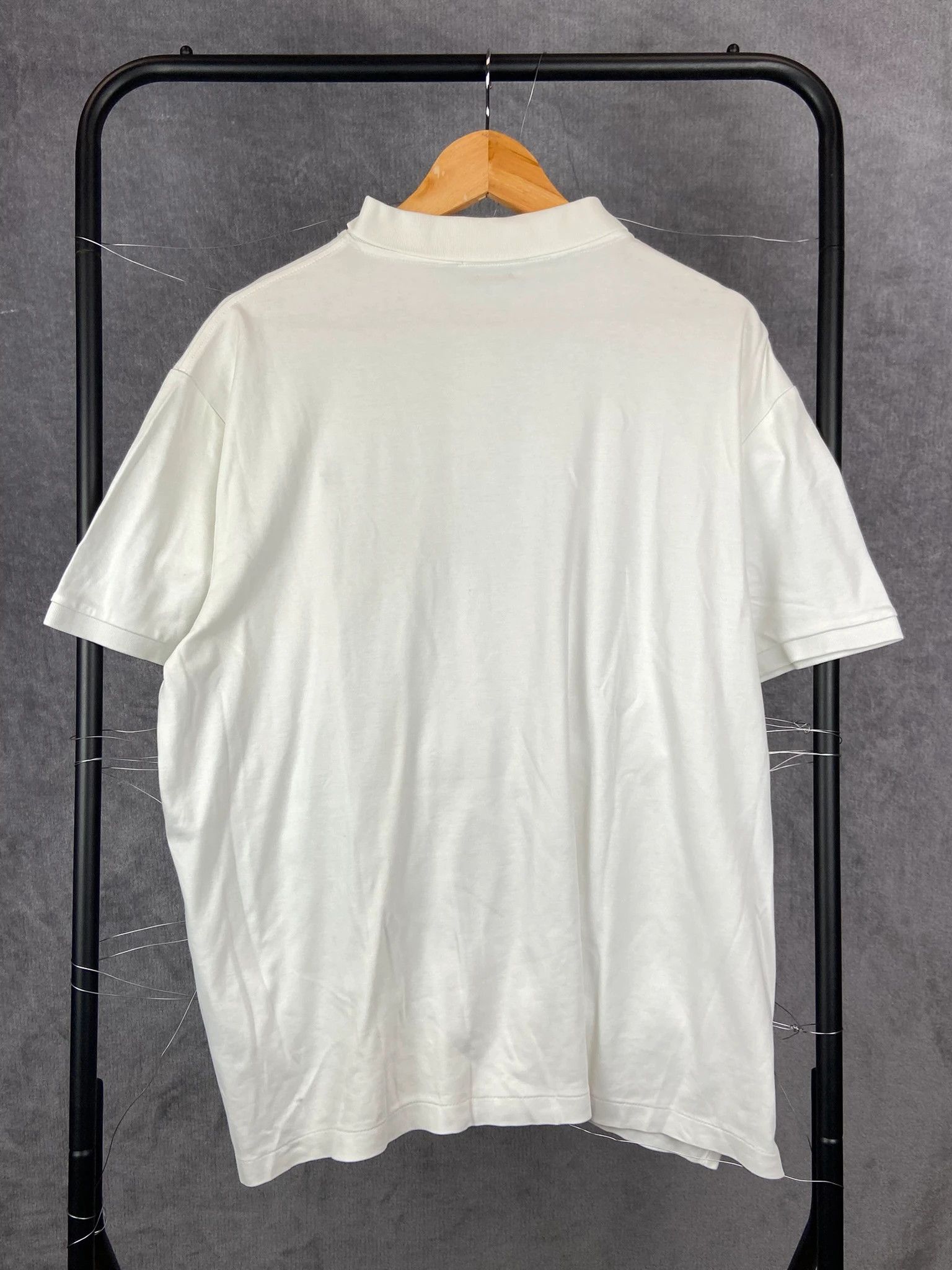 Polo Ralph Lauren Ralph Lauren White Polo XXL Blue Logo Classic Fit Size US XXL / EU 58 / 5 - 4 Thumbnail
