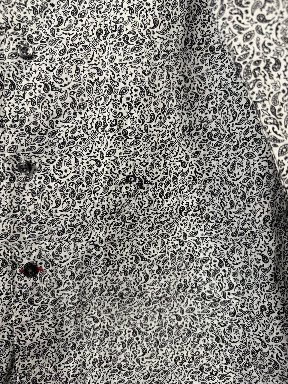 Diesel DIESEL Men's Shirt Black Crazy Pattern Long Sleeve Medium Size US M / EU 48-50 / 2 - 6 Thumbnail
