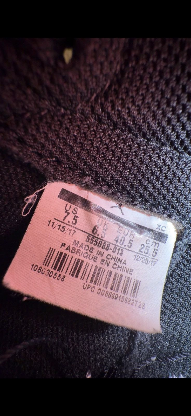Jordan Brand Jordan 1 "Shadow" Size US 7.5 / EU 40-41 - 5 Thumbnail