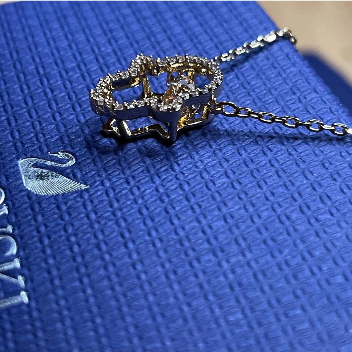Swarovski Swarovski Luckily Hamsa hand Pendant Necklace n. Size ONE SIZE - 4 Thumbnail