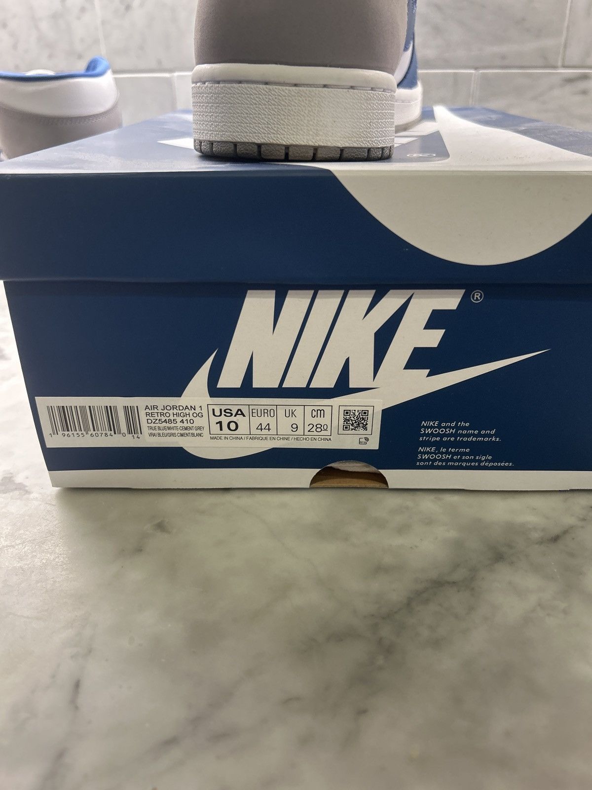 Jordan Brand True Blue Jordan 1 Hightop Size US 10 / EU 43 - 7 Thumbnail