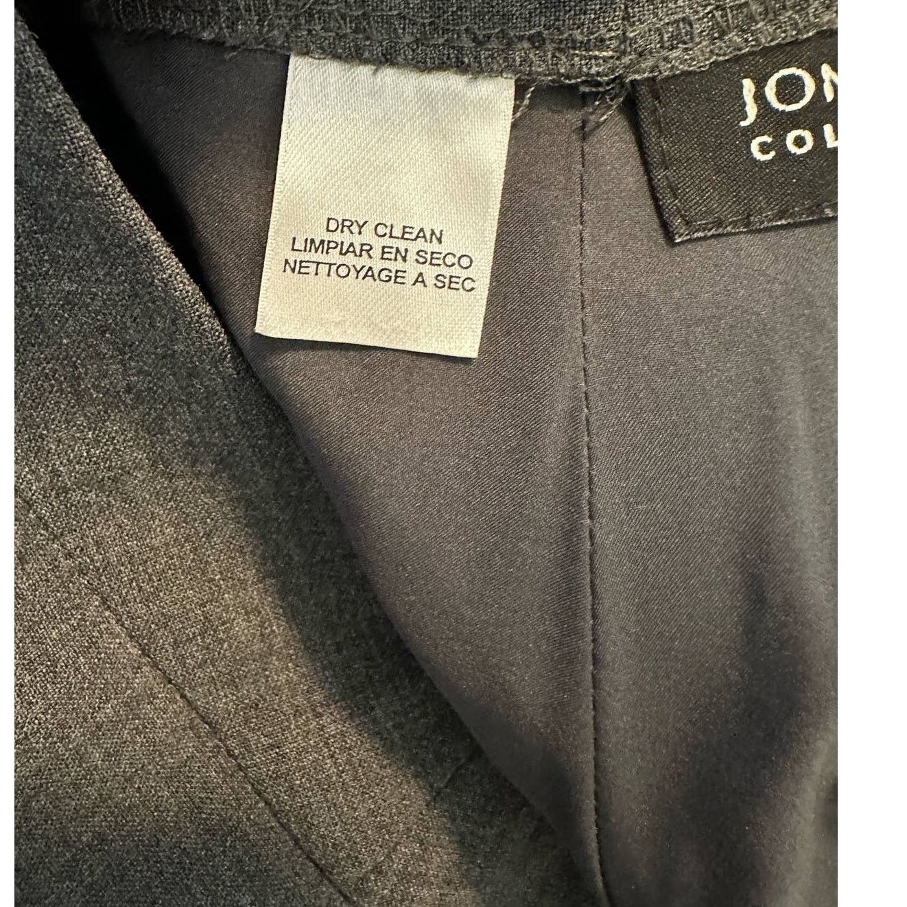 Jones New York Jones New York gray pleated stretch trousers size 12 Size 34" / US 12 / IT 48 - 4 Thumbnail