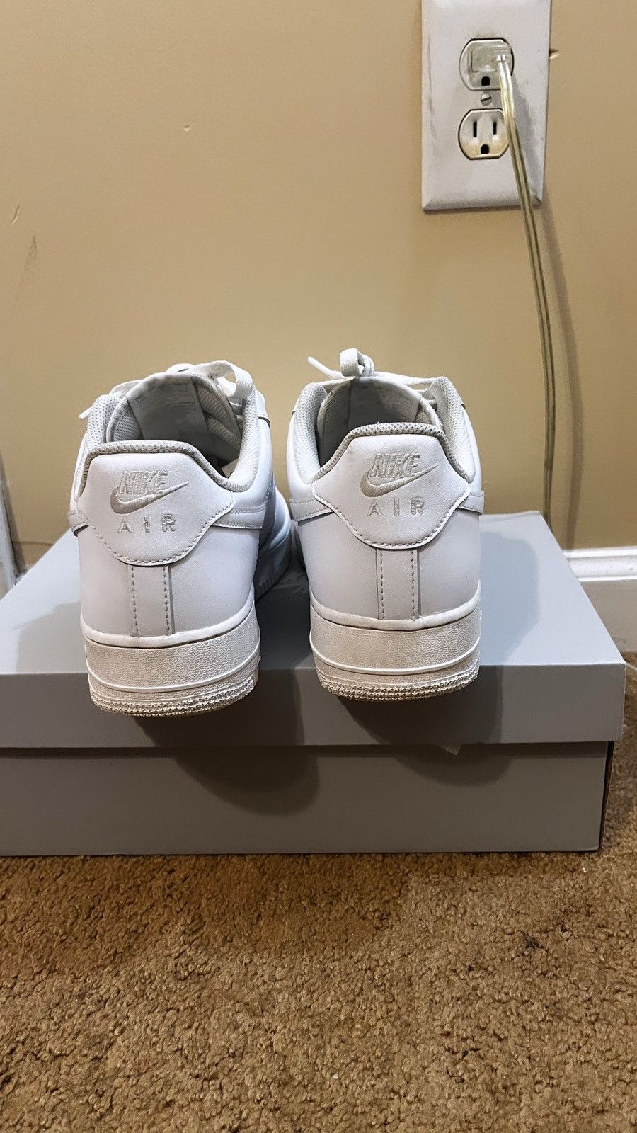 Nike Nike Air Force 1 Low ‘07 White Size US 10 / EU 43 - 5 Thumbnail