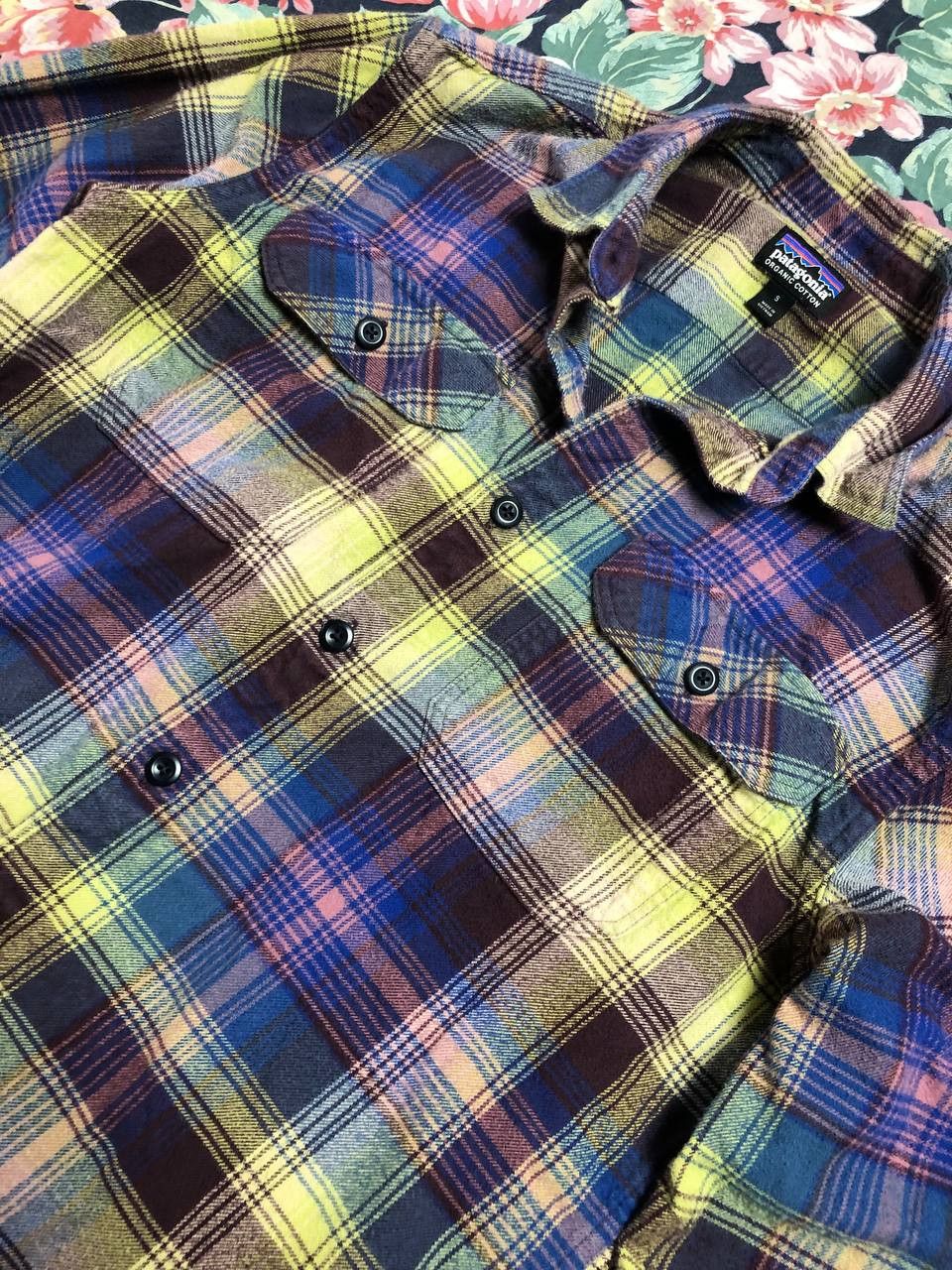Patagonia × Vintage Patagonia Cotton Plaid Button Up Long Sleeve Shirt Size US S / EU 44-46 / 1 - 9 Thumbnail