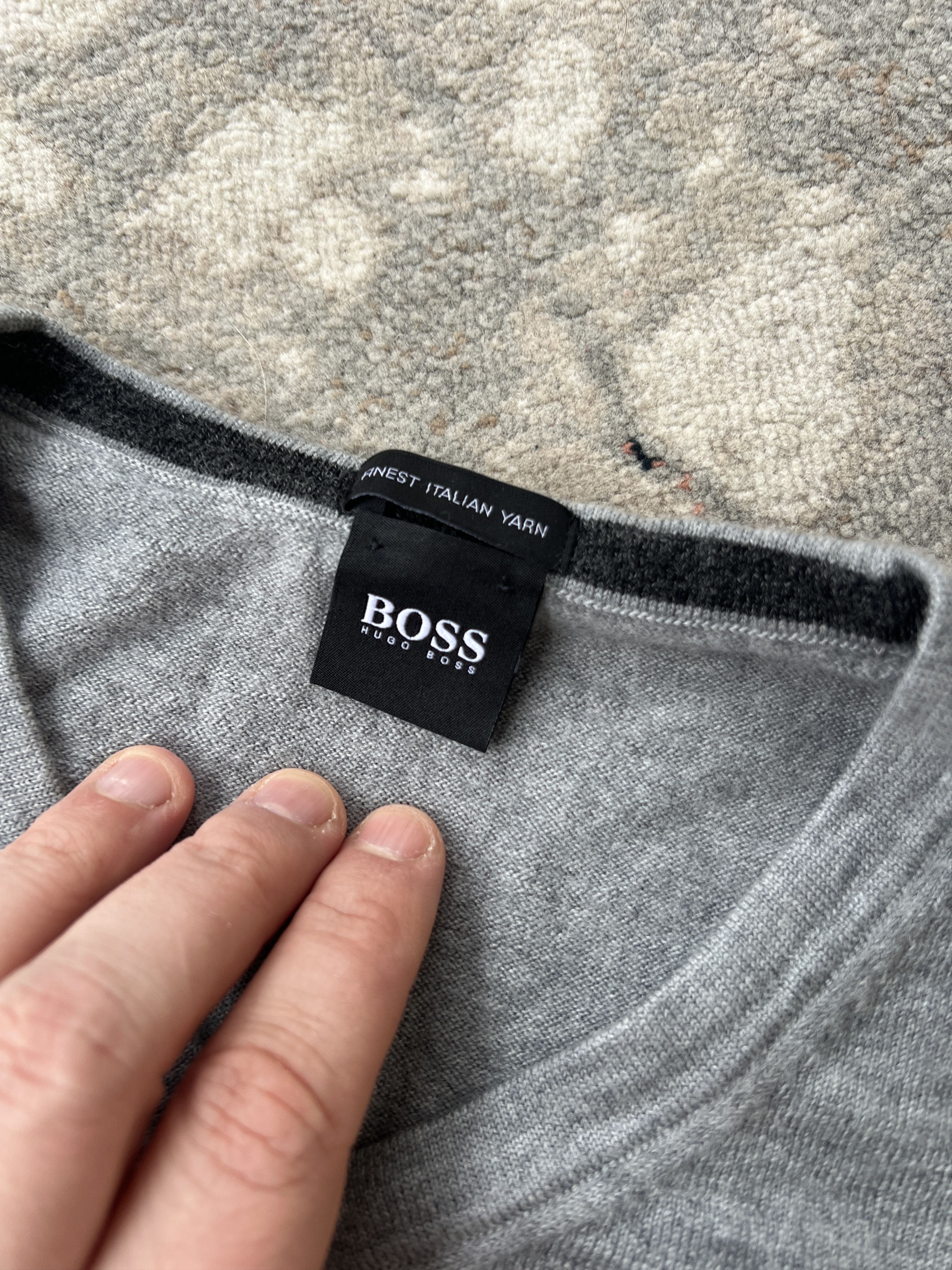 Hugo Boss Hugo Boss Wool Sweater Size US M / EU 48-50 / 2 - 2 Thumbnail