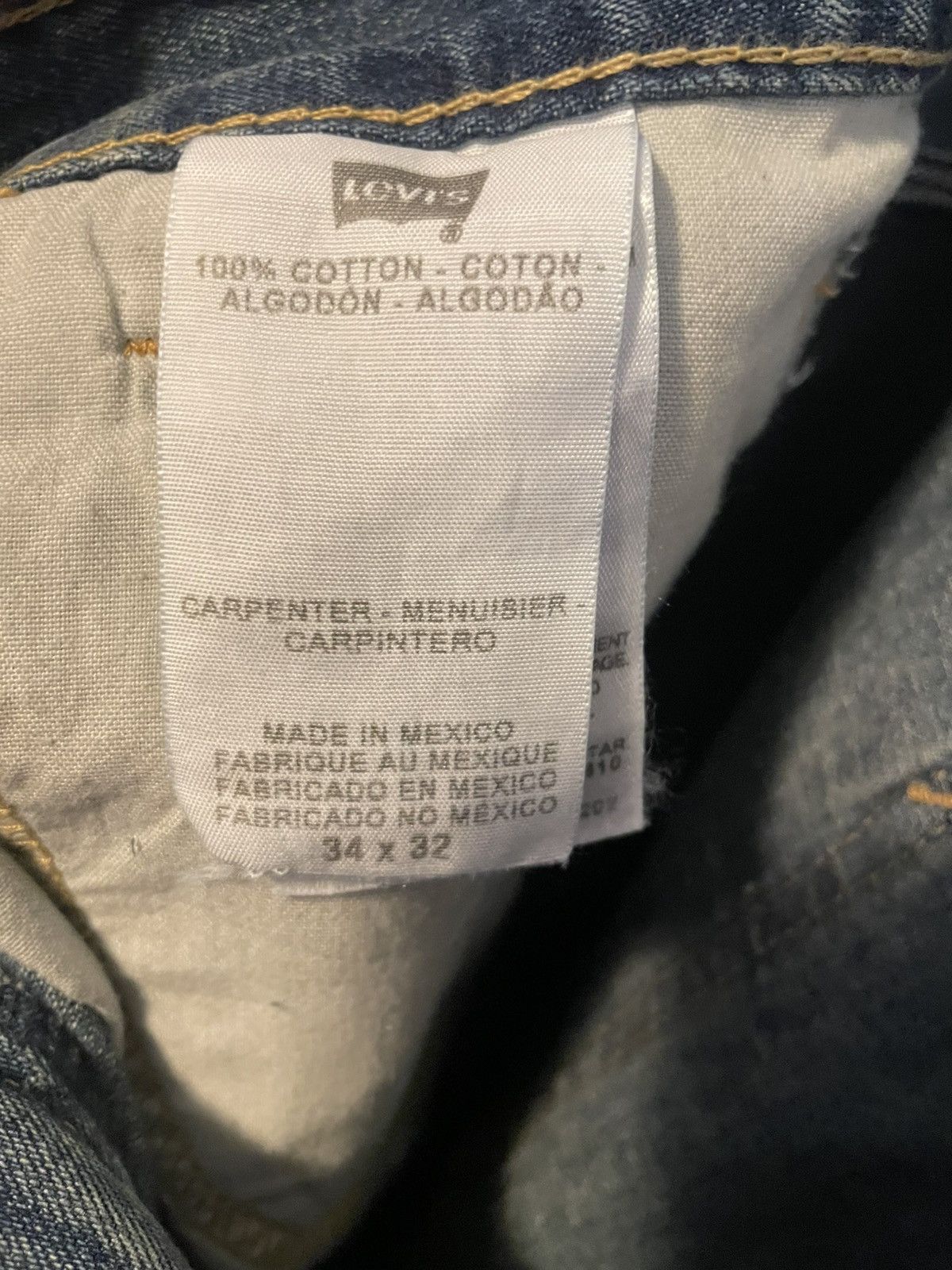 Levi's Levi’s carpenter jeans loose straight Size US 34 / EU 50 - 6 Thumbnail